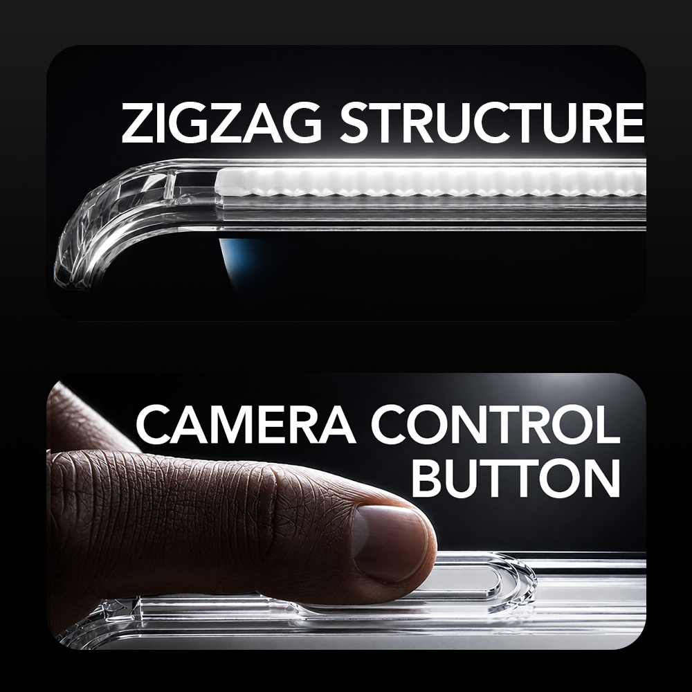 SoSkild iPhone 18 Pro Max / 17 Pro Max Defend heavy impact case met magnetische ring transparant