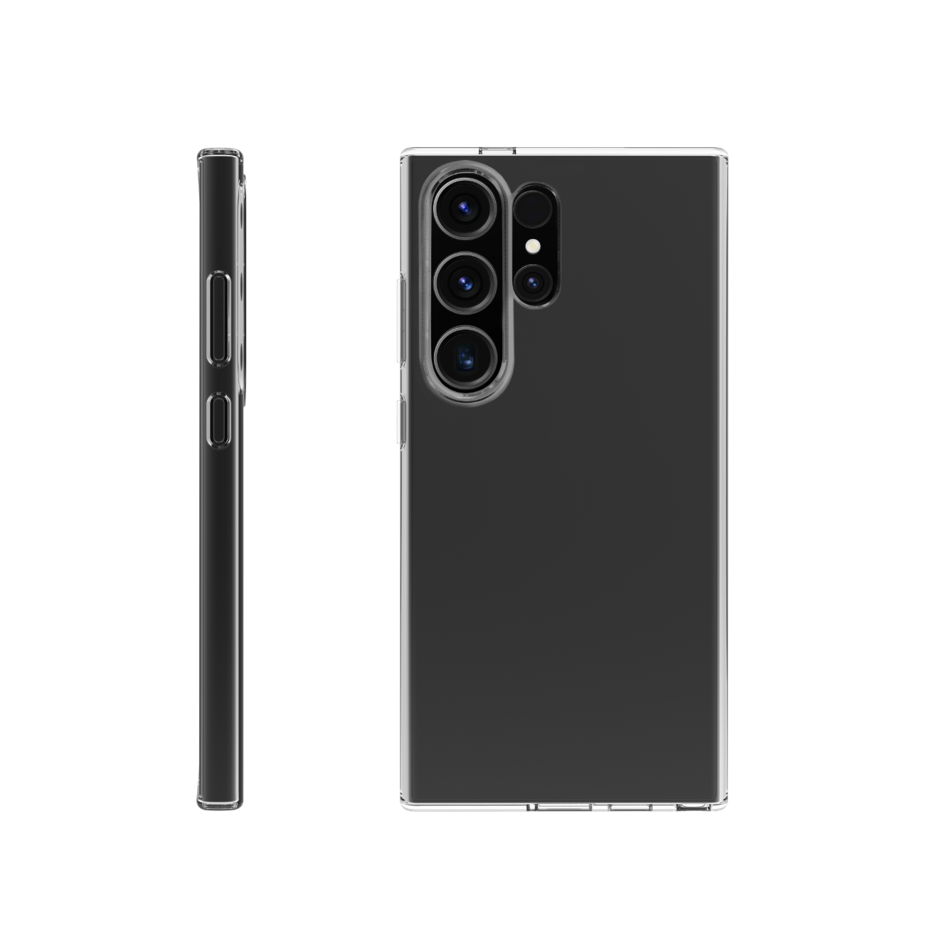 BeHello Samsung Galaxy S24 Ultra Thin gel case transparant