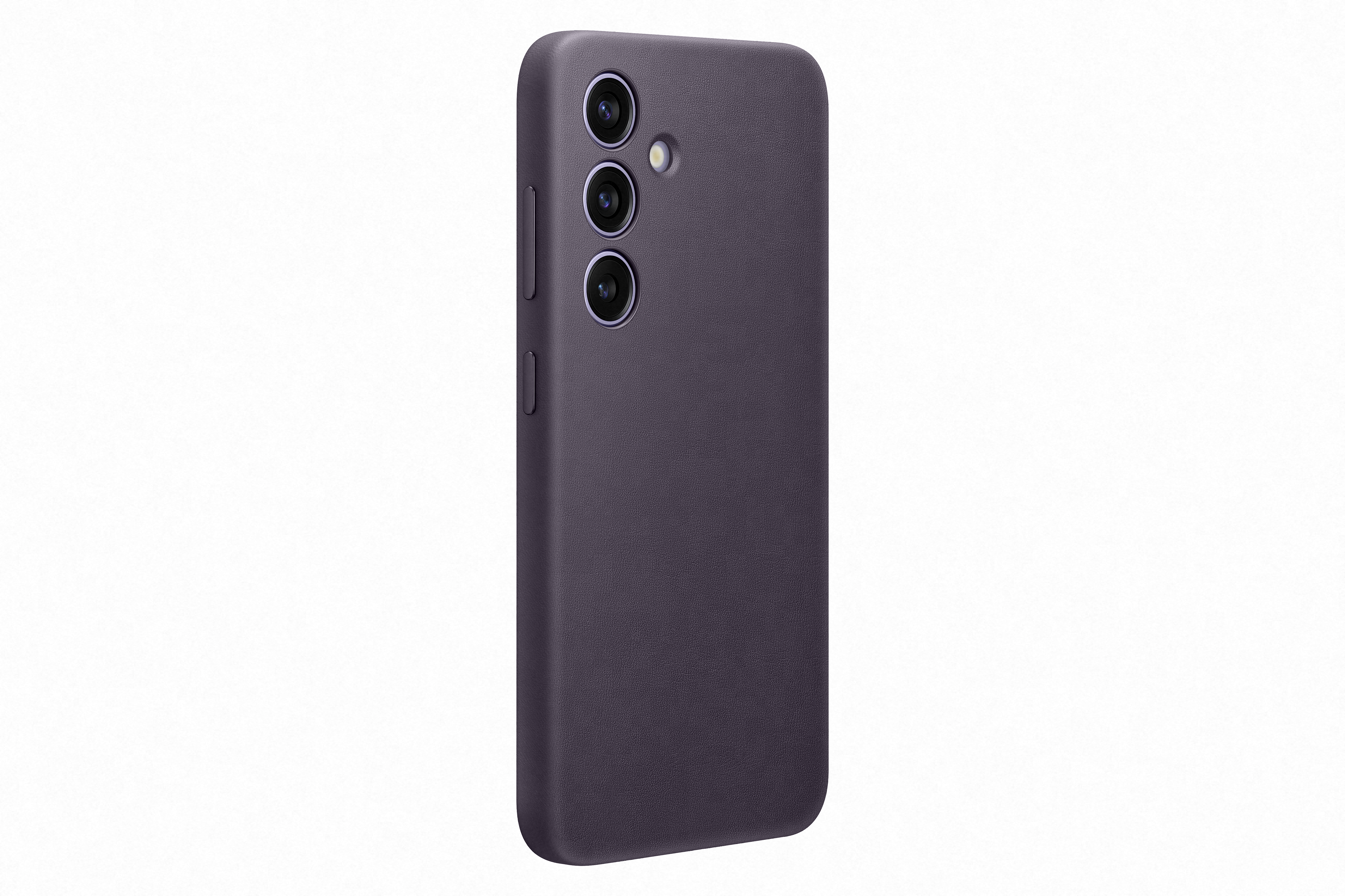 Samsung Galaxy S24 Vegan leather case dark violet