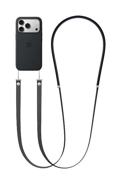 Apple Crossbodykoord zwart