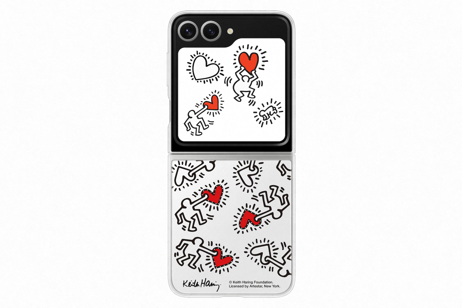 Samsung Galaxy Flip6 / Flip7 FE Flipsuit case transparant