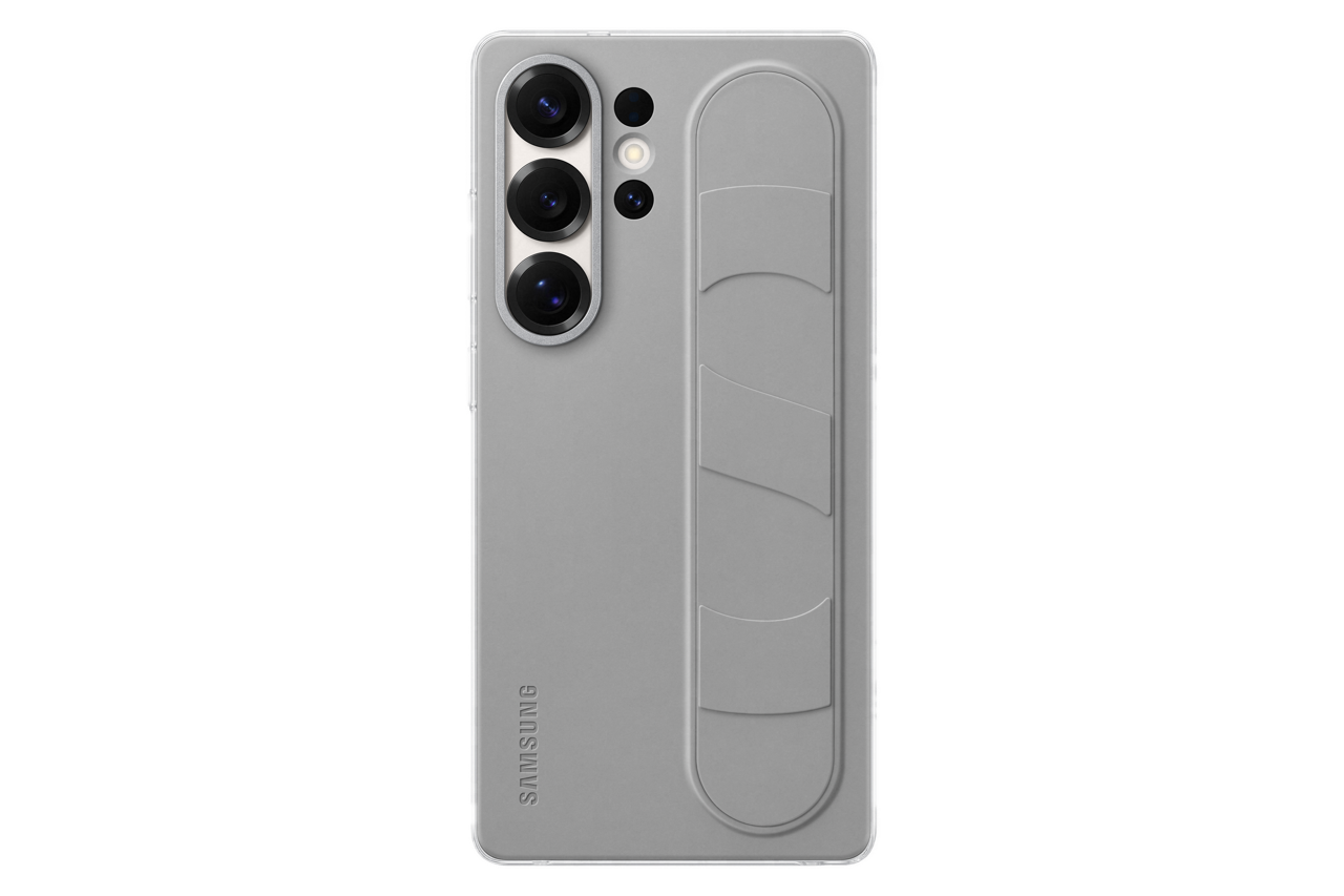 Samsung Galaxy S25 Ultra Standing grip case grijs