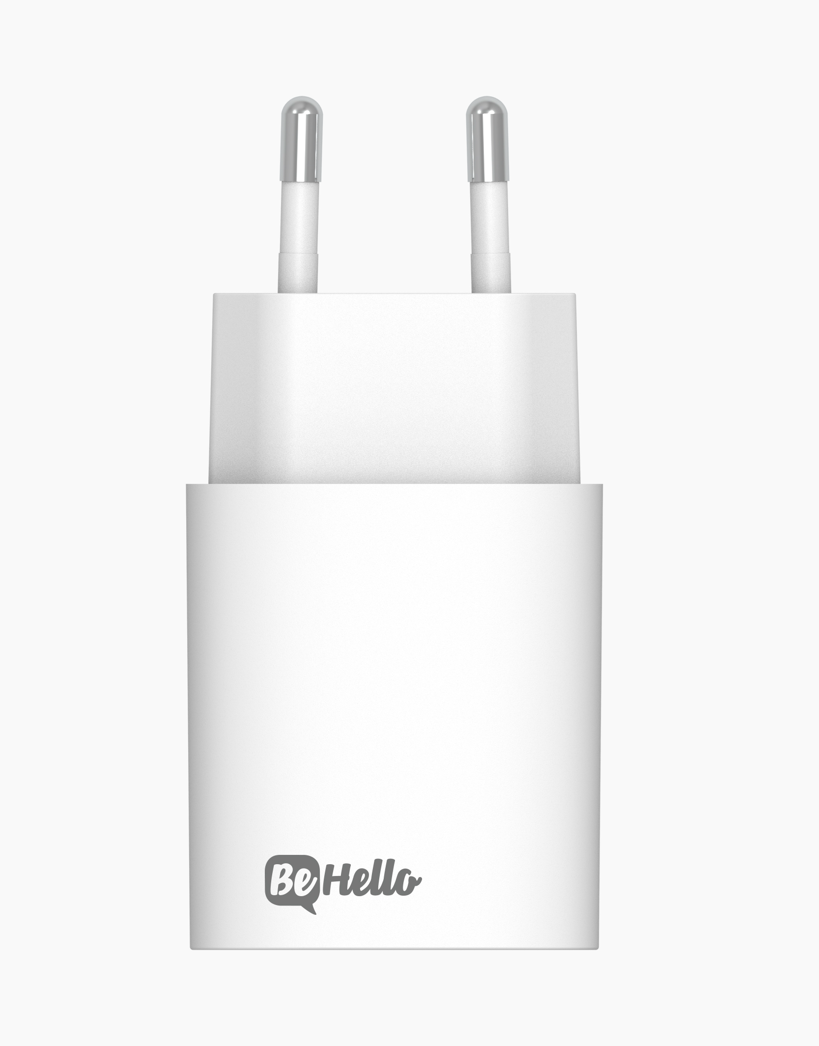 BeHello Oplader 25W PD met 2 poorten (USB-C en USB-A) wit