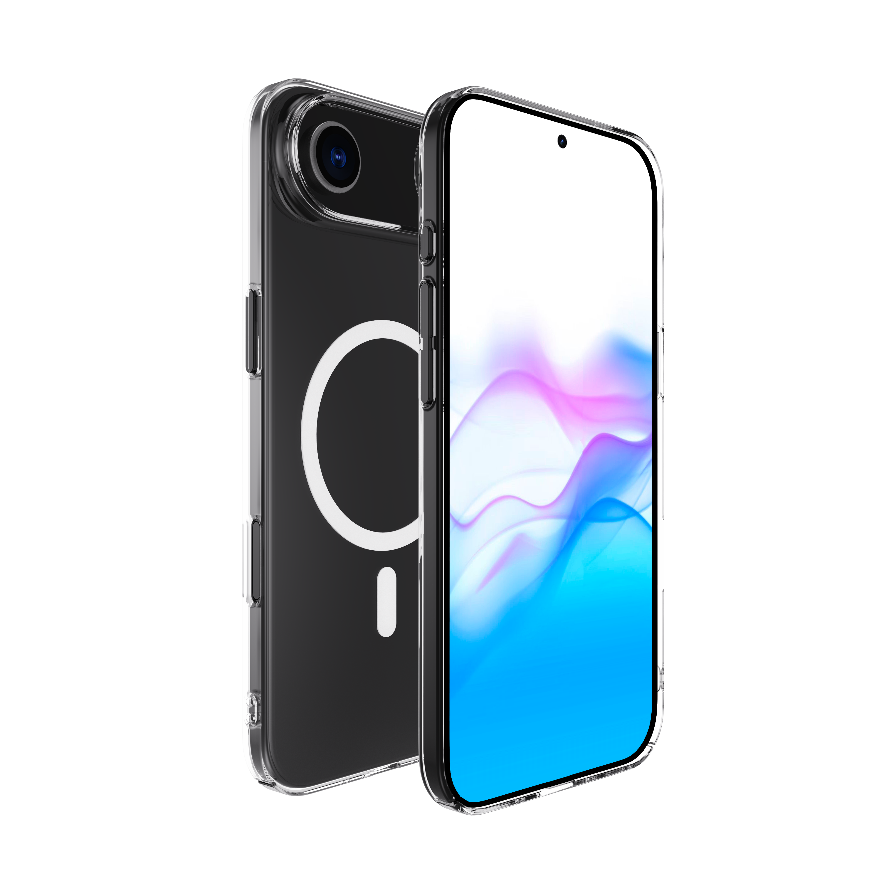 BeHello iPhone Air Magnetic thin case transparant