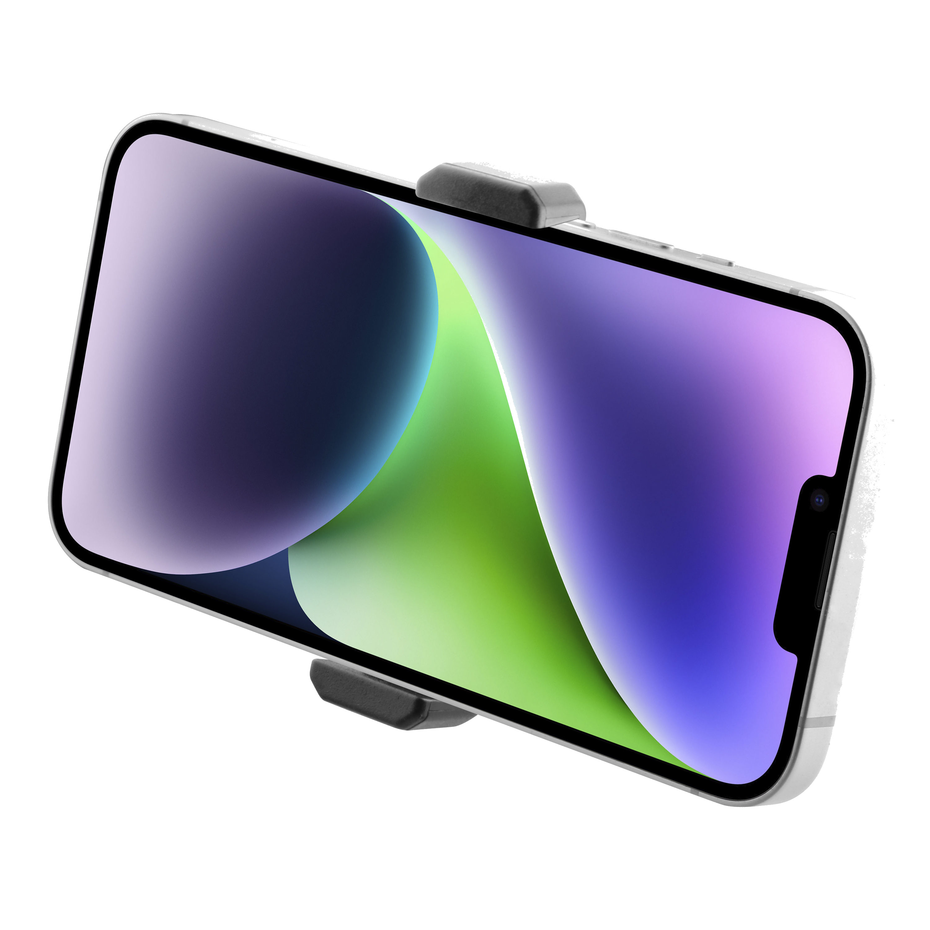 BeHello Telefoonhouder ventilatierooster tot 7 inch zwart