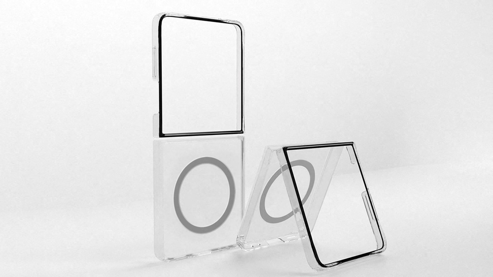 Samsung Galaxy Flip7 Clear magnet case transparant