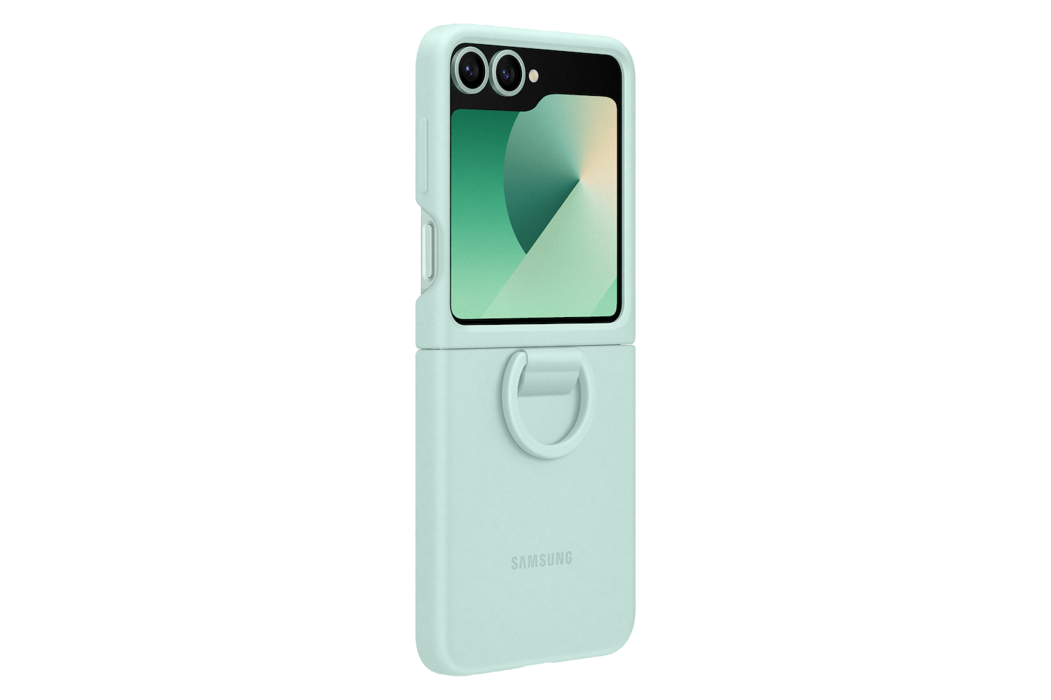 Samsung Galaxy Flip6 Silicone case mint