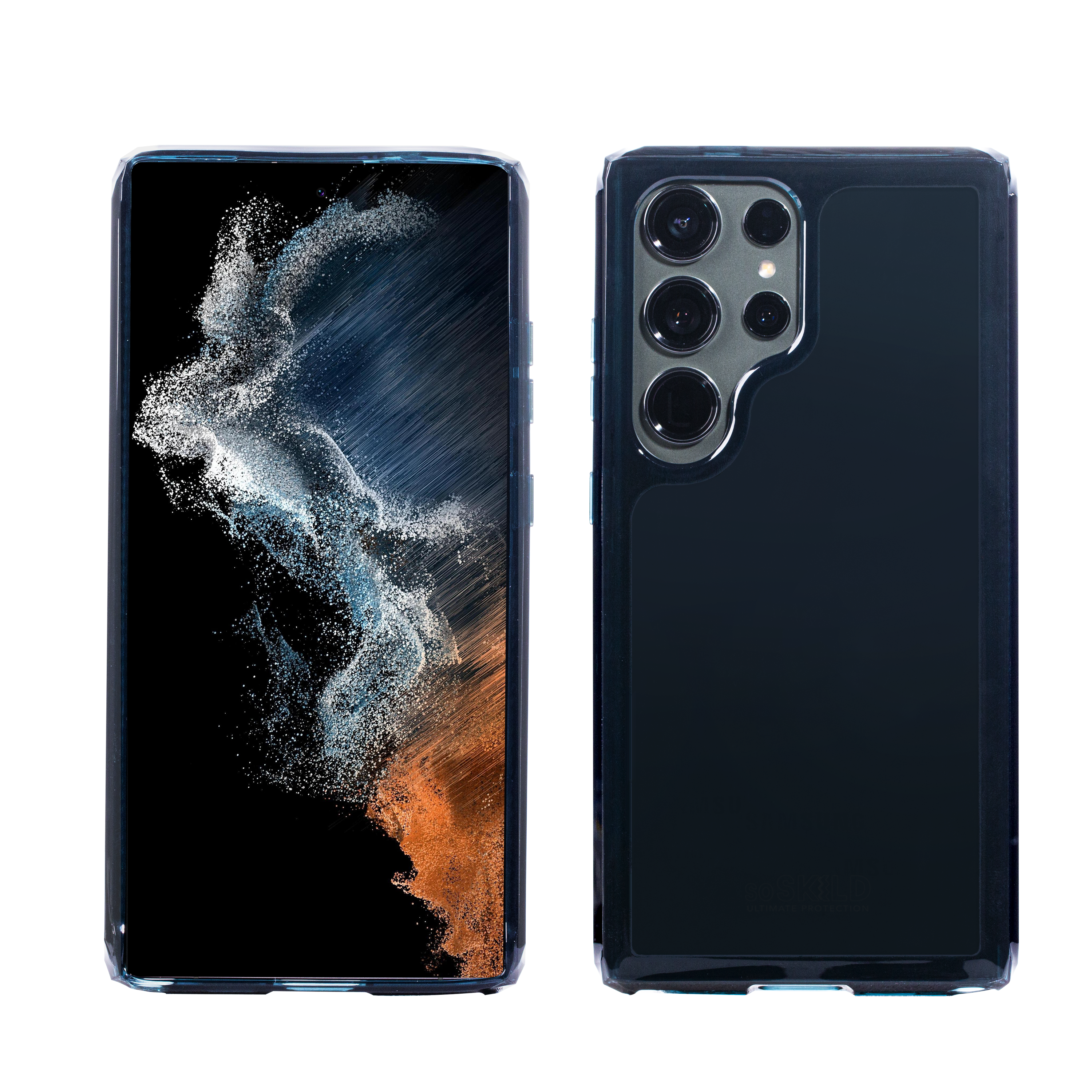 SoSkild Samsung Galaxy S24 Ultra Defend heavy impact case grijs