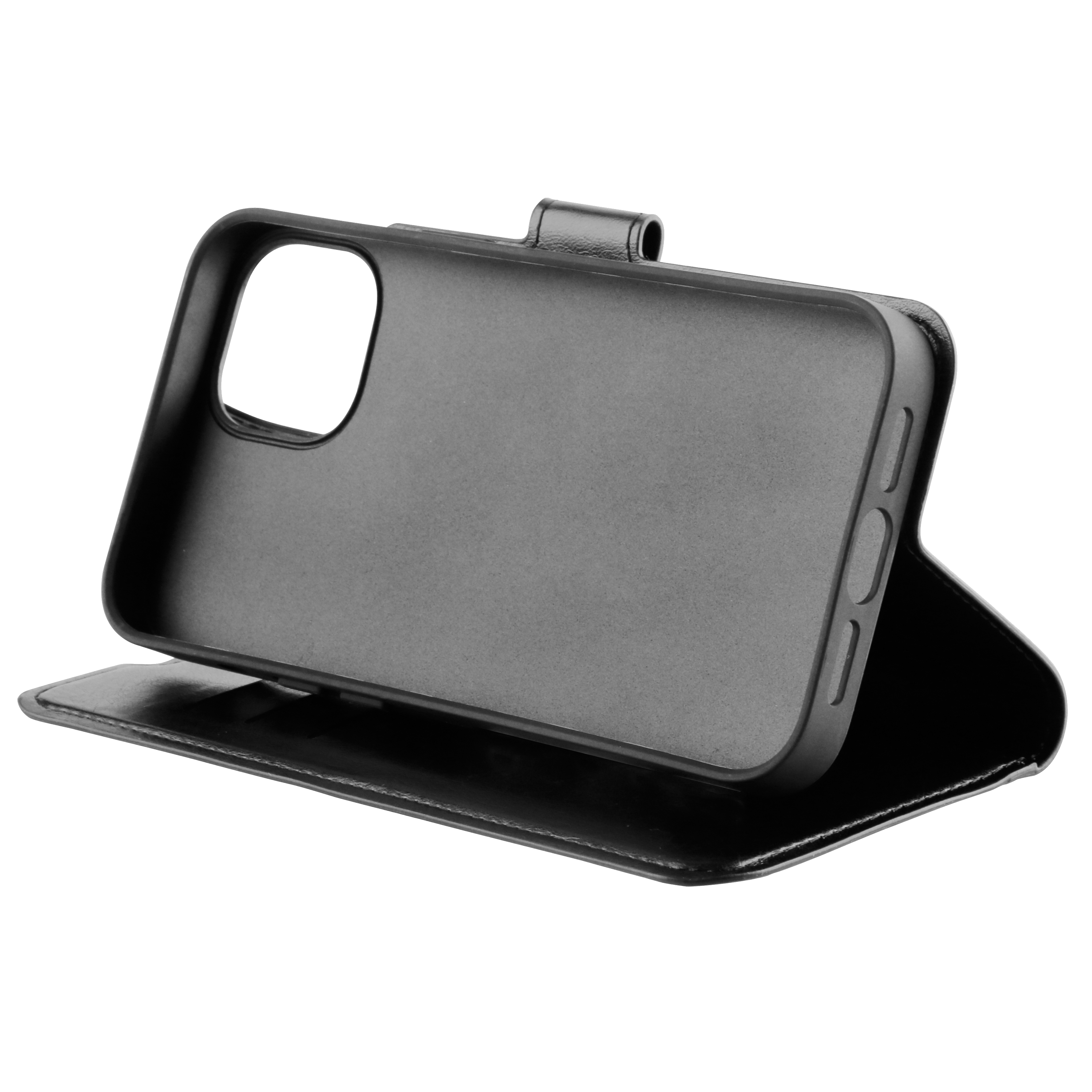 BeHello iPhone 13 mini Gel wallet case zwart