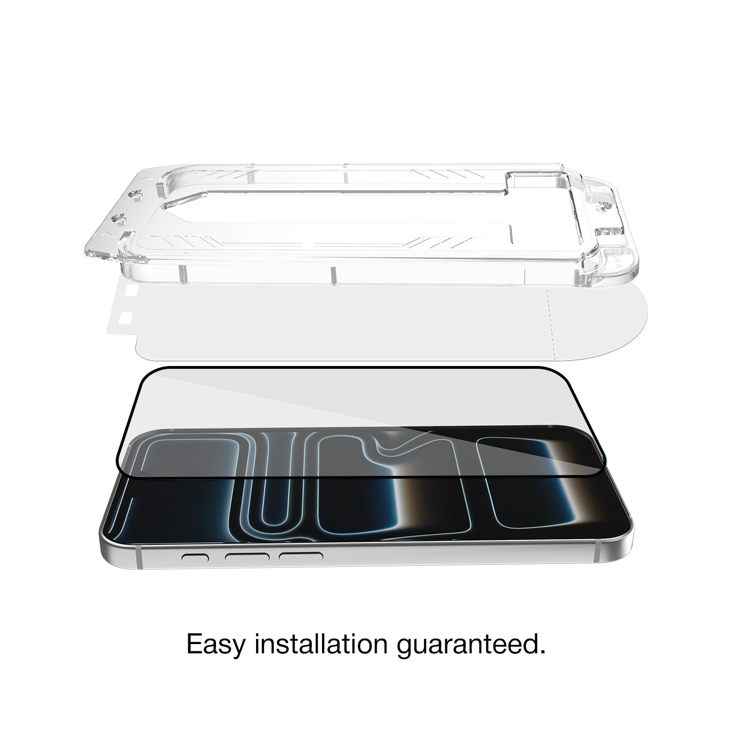 BeHello iPhone 17 Pro Anti-reflective premium glass screenprotector