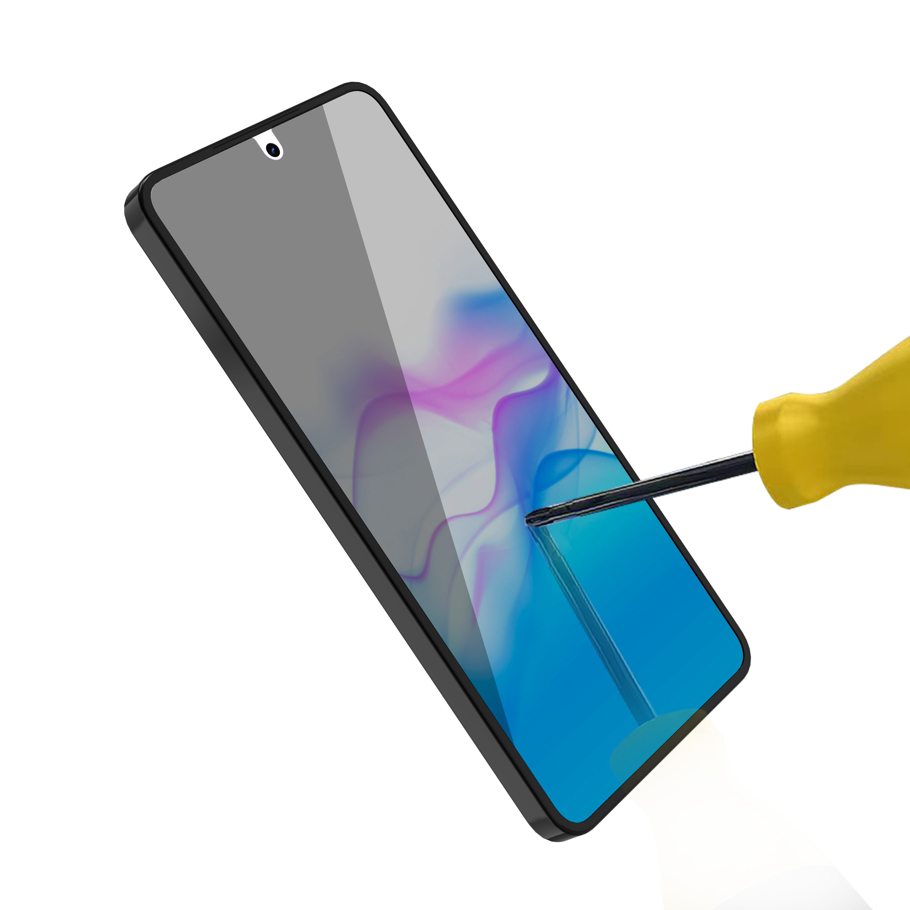 BeHello Samsung Galaxy S26+ Privacy glass screenprotector