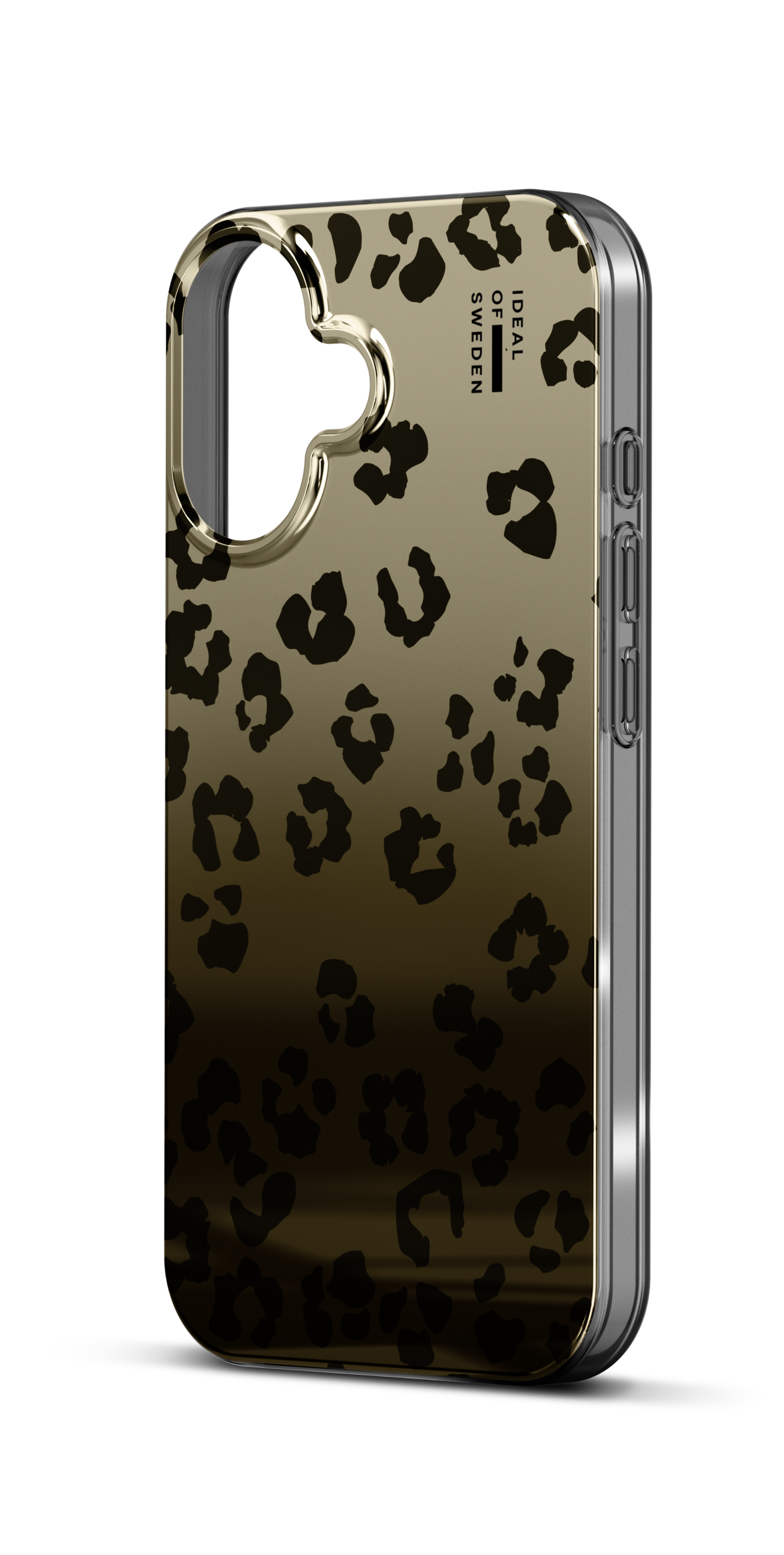 iDeal of Sweden iPhone 16 Mirror case met magnetische ring leo ombre