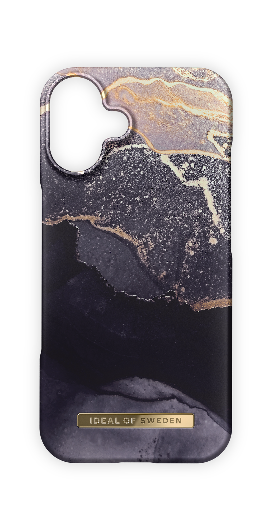 iDeal of Sweden iPhone 16 Plus Fashion back case met magnetische ring golden twilight