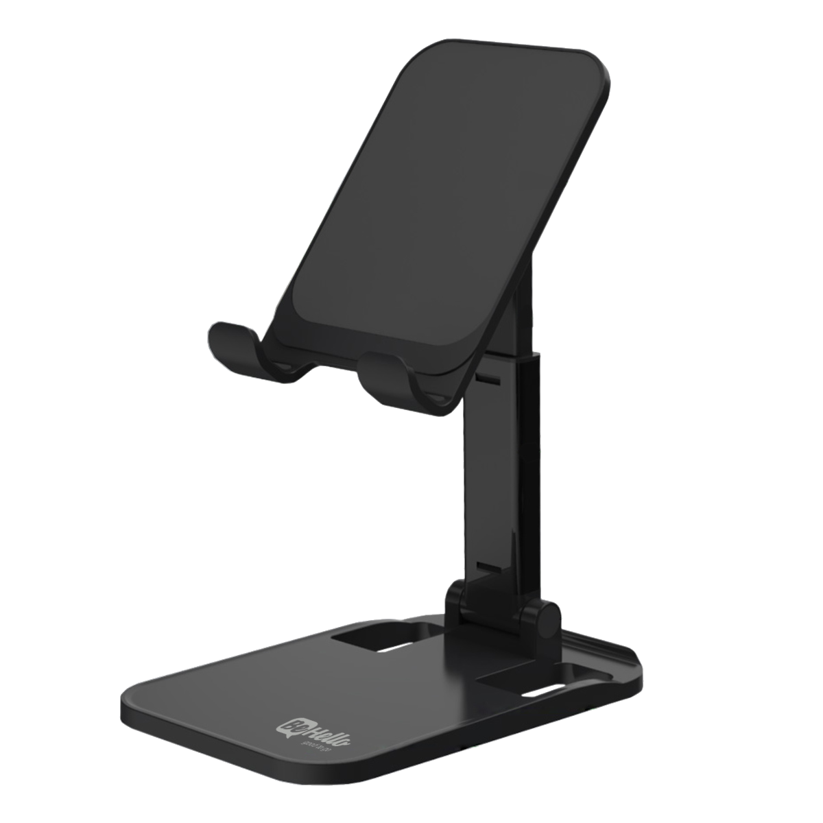 BeHello Telefoonhouder bureau verstelbaar zwart