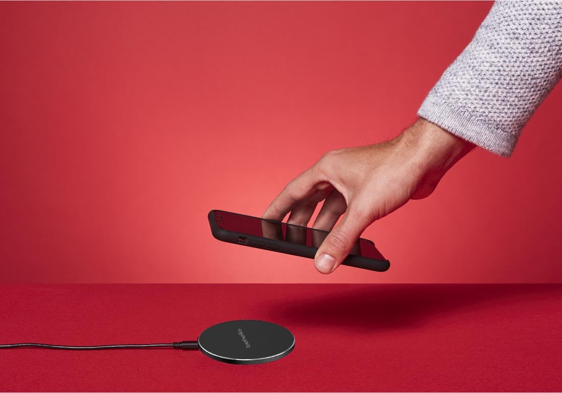 BeHello Draadloze oplader 15W zwart