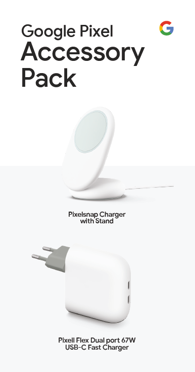Google Pixel charging pack wit