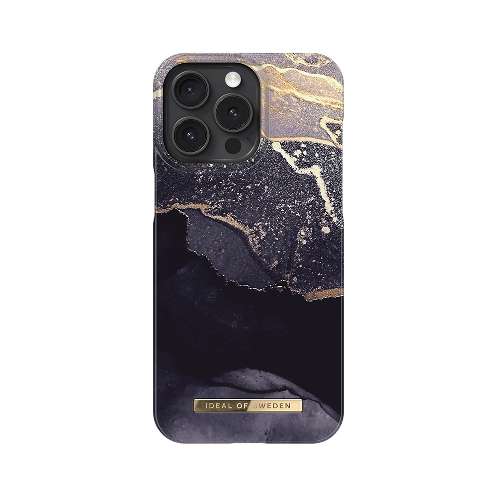 iDeal of Sweden iPhone 15 Pro Max Fashion back case golden twilight marble