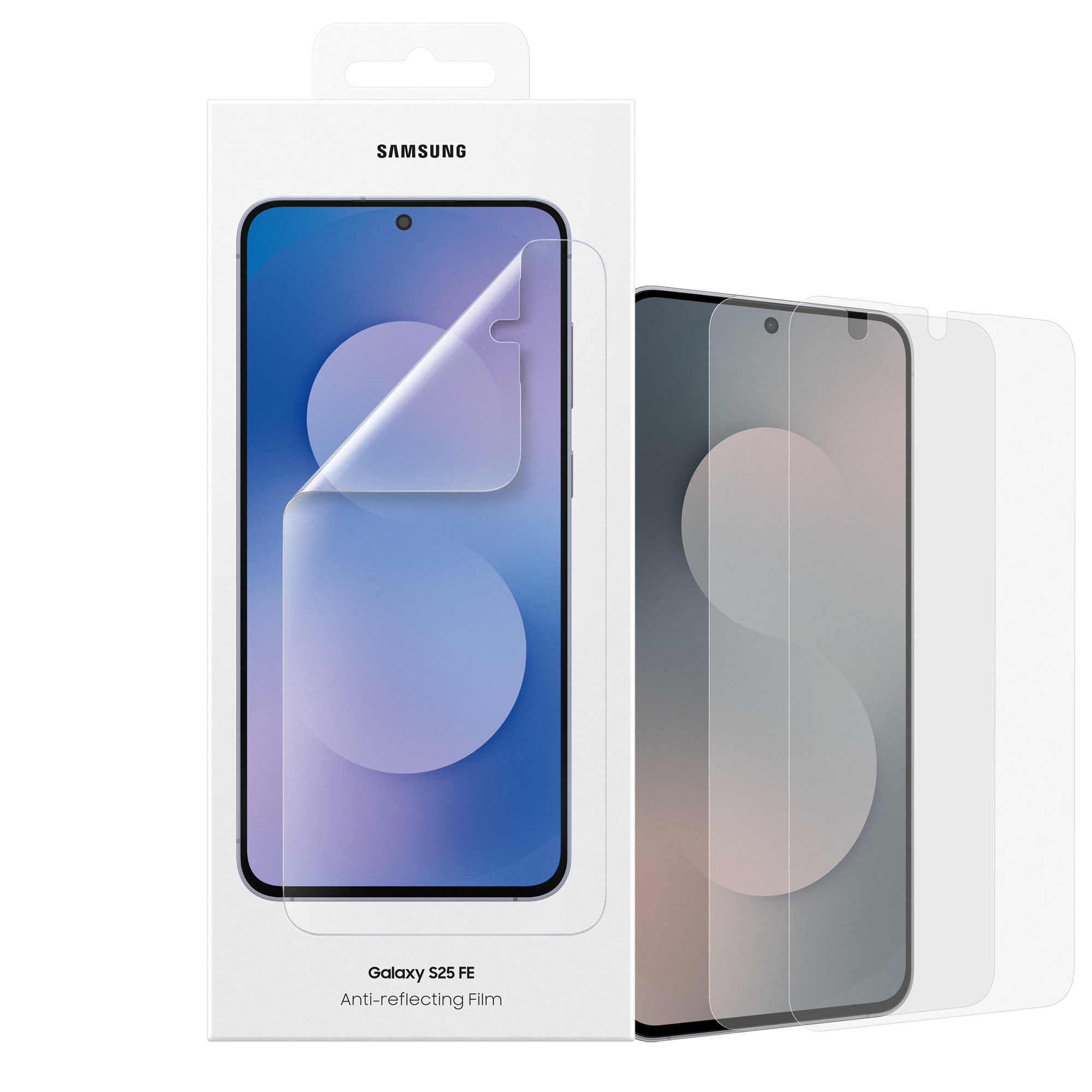 Samsung Galaxy S25 FE Anti-reflecting film screen protector transparant