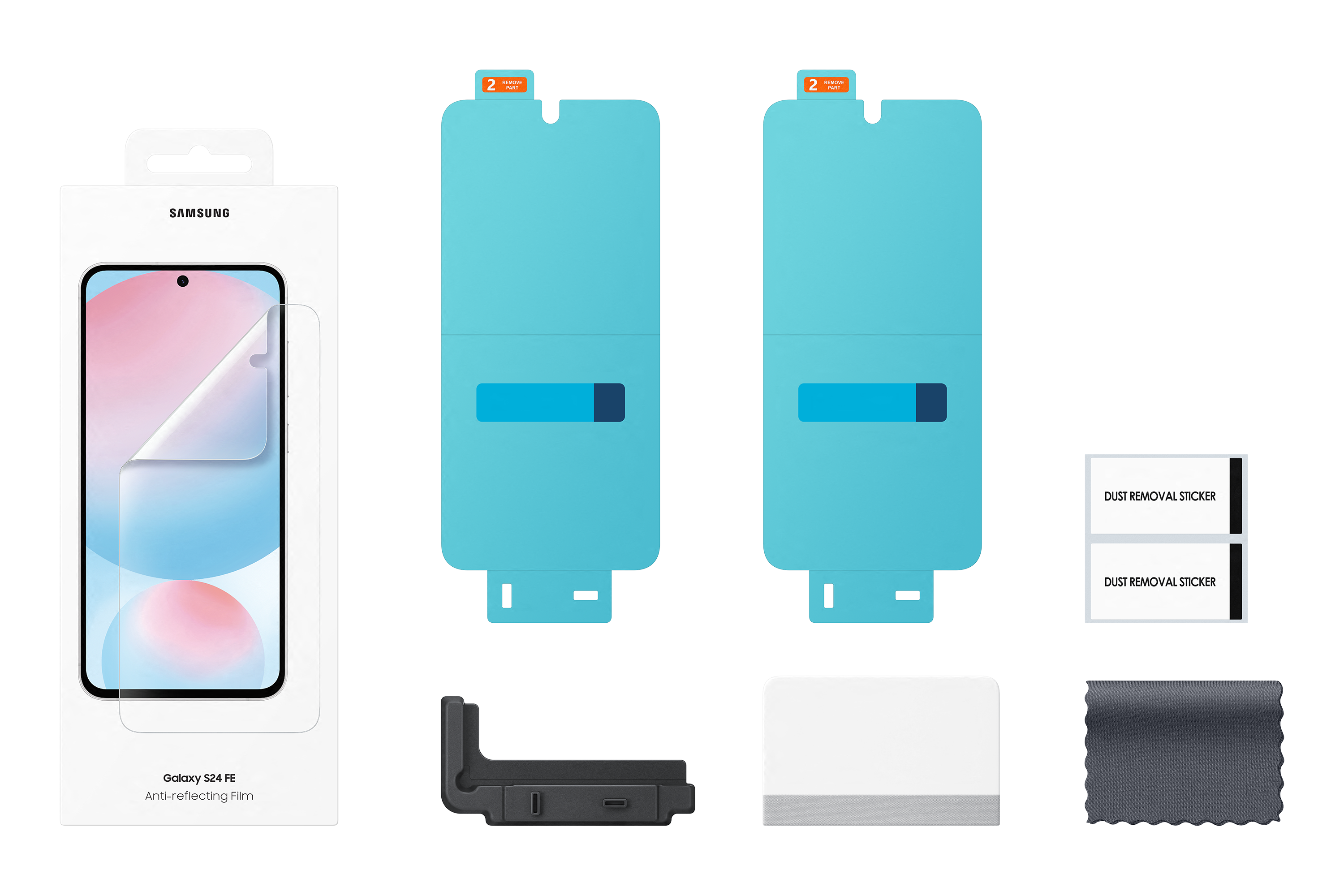 Samsung Galaxy S24 FE Anti-reflecting film screen protector transparant