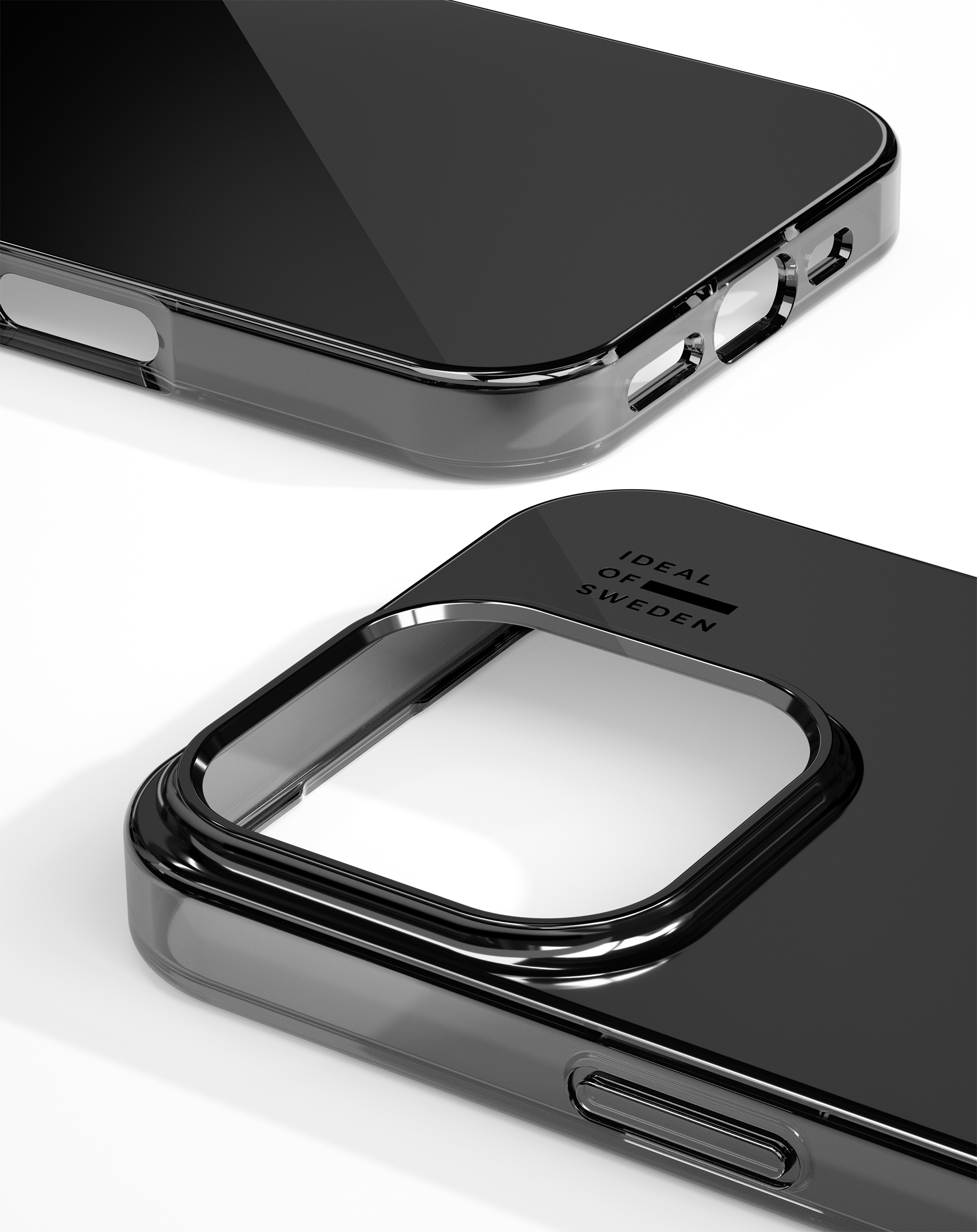 iDeal of Sweden iPhone 16 Pro Max Mirror case met magnetische ring black