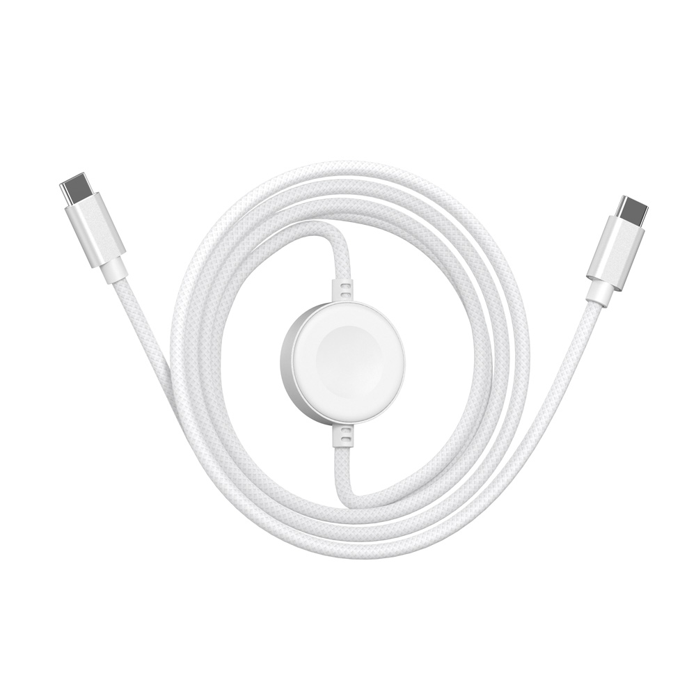 BeHello 2-in-1 Watch oplaadkabel USB-C voor Apple / Samsung Watch