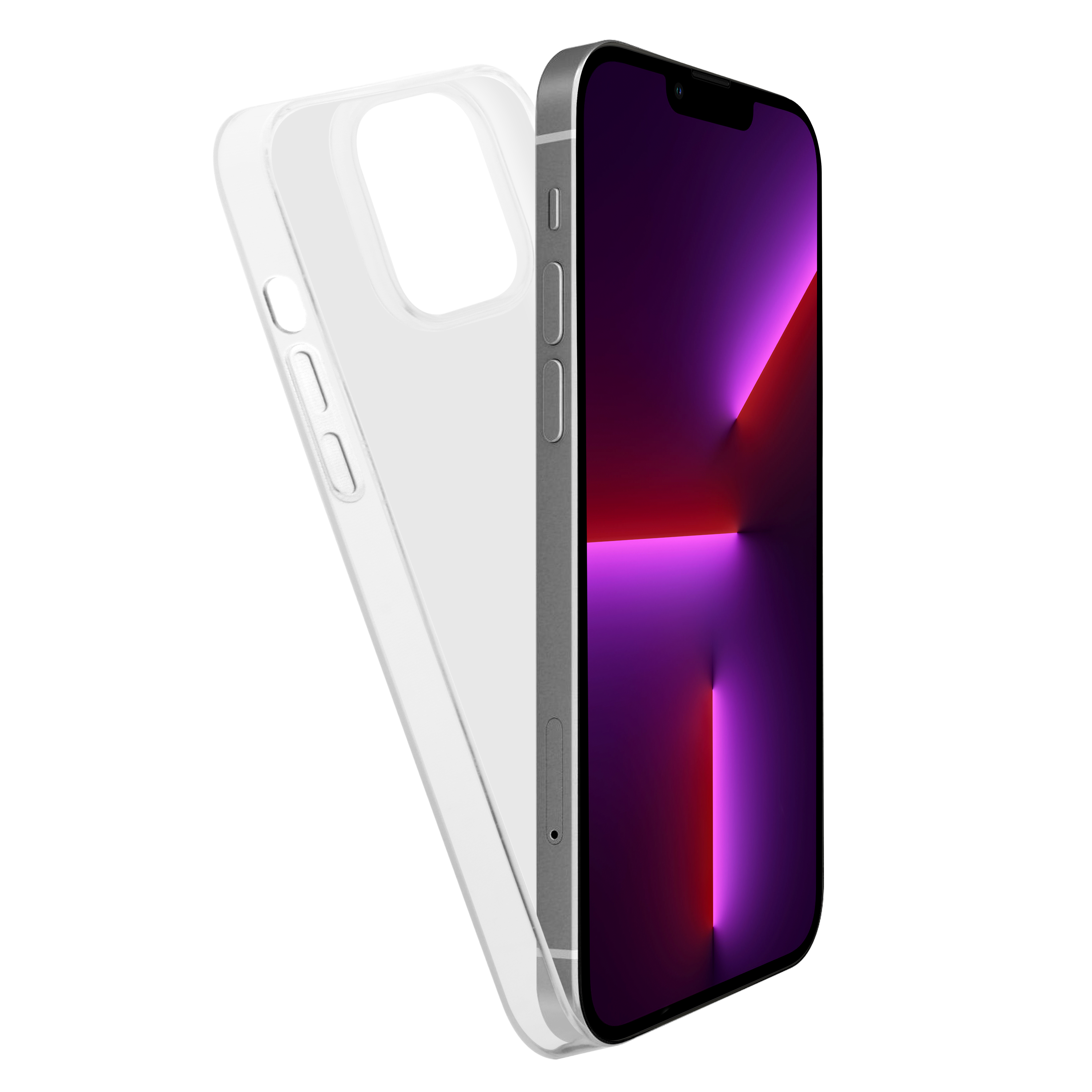 BeHello iPhone 13 Pro Max Thin gel case transparant
