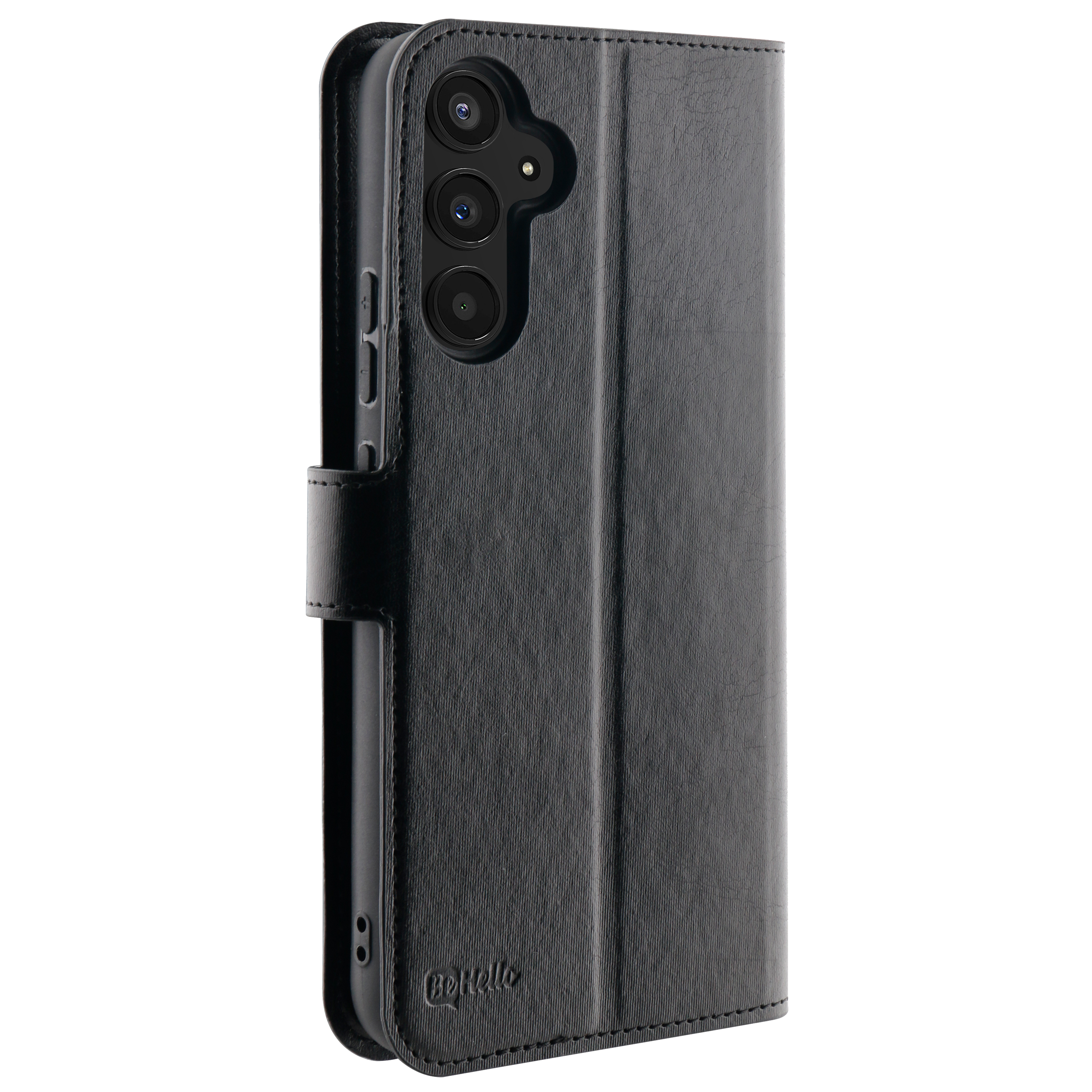 BeHello Samsung Galaxy A34 Gel wallet case zwart