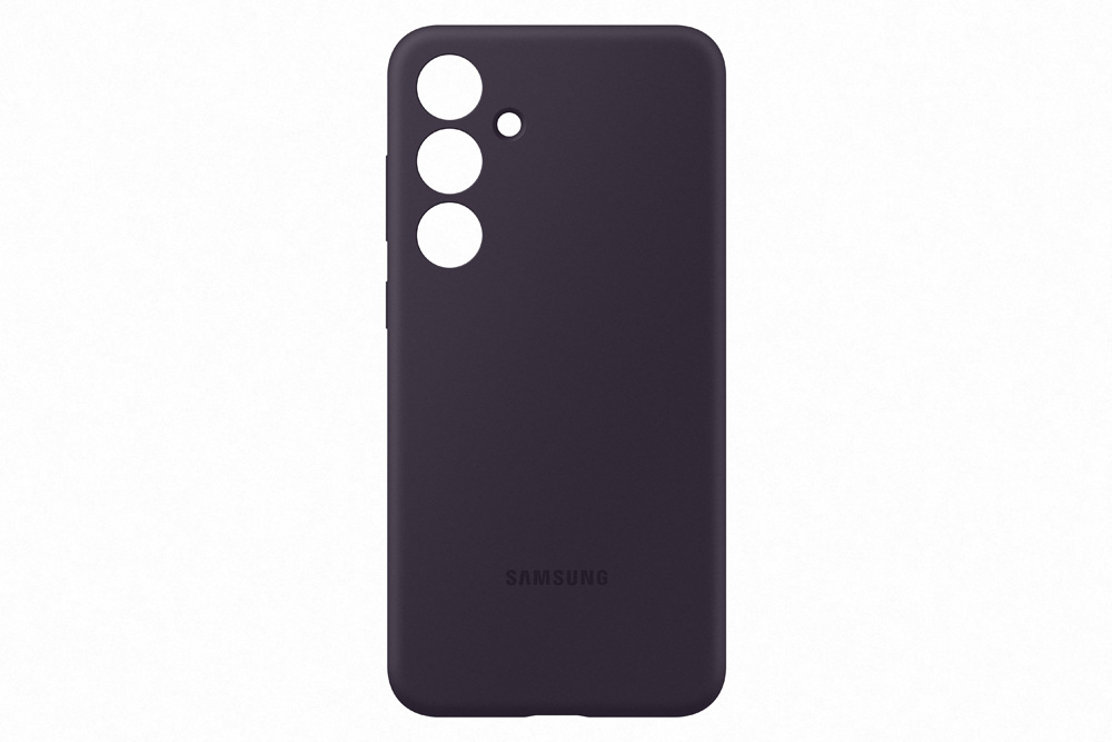 Samsung Galaxy S24+ Silicone case dark violet