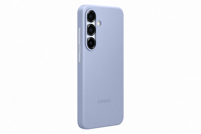 Samsung Galaxy S25 Silicone case lichtblauw