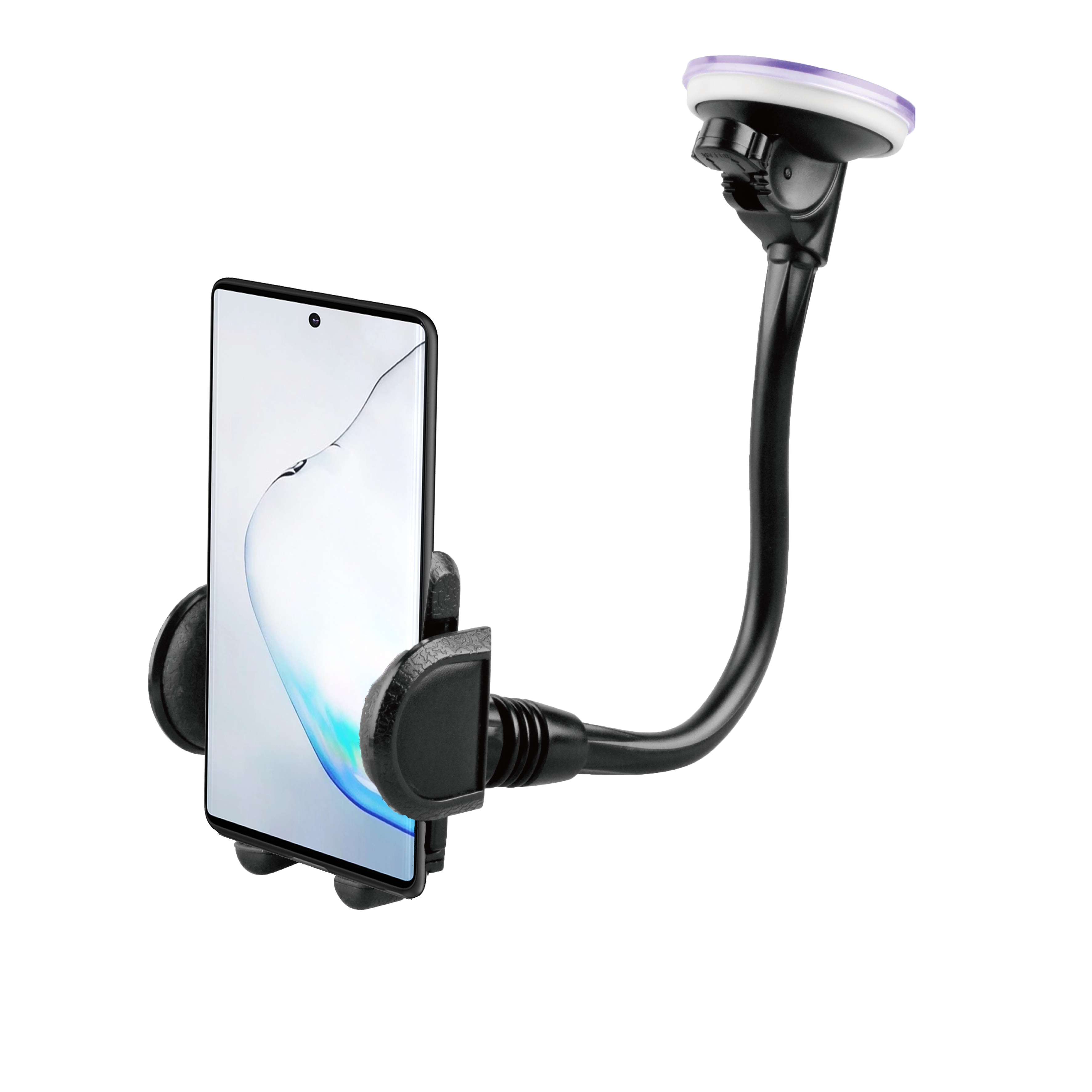 BeHello Telefoonhouder voorruit tot 6.5 inch zwart