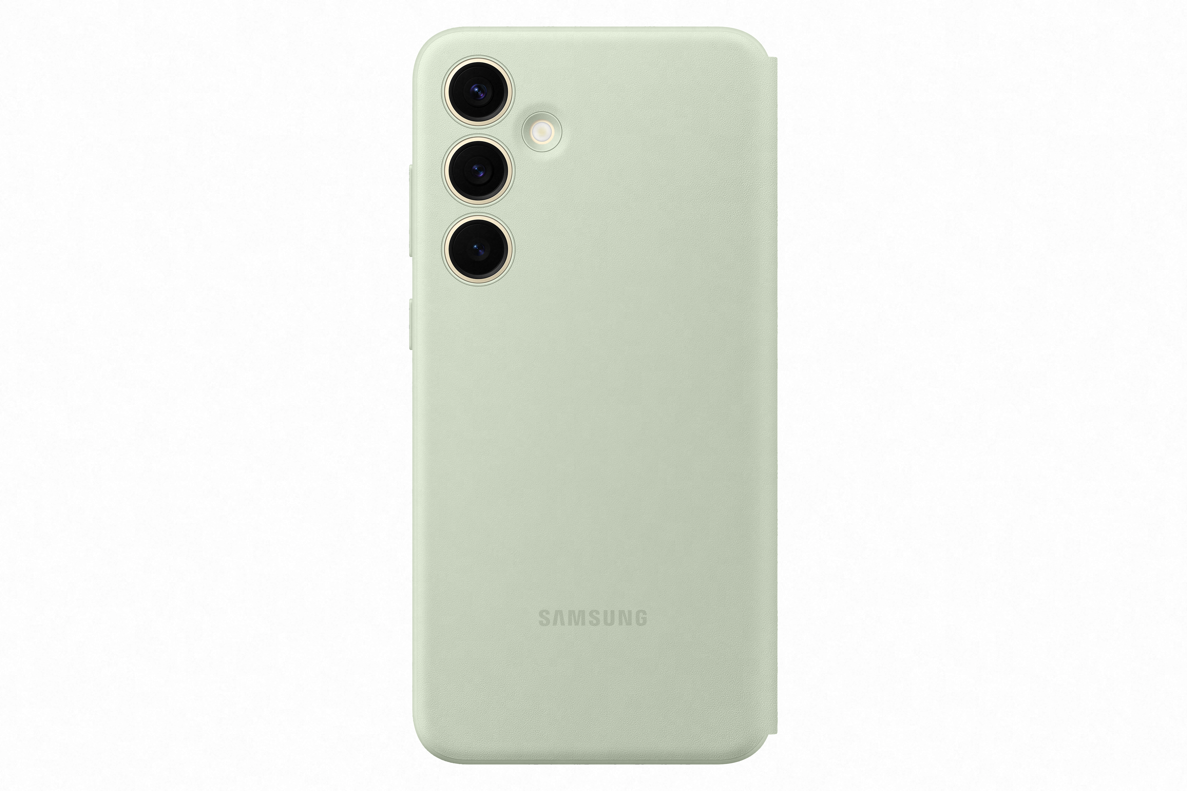 Samsung Galaxy S24+ Smart view wallet case light green