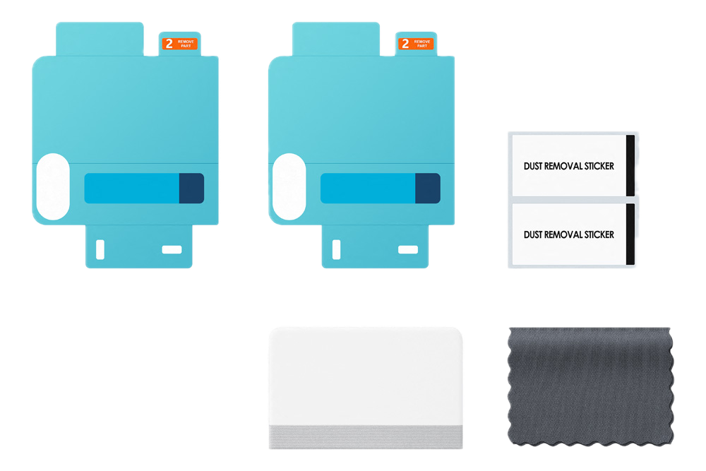 Samsung Galaxy Flip7 Anti-reflecting film screenprotector transparant