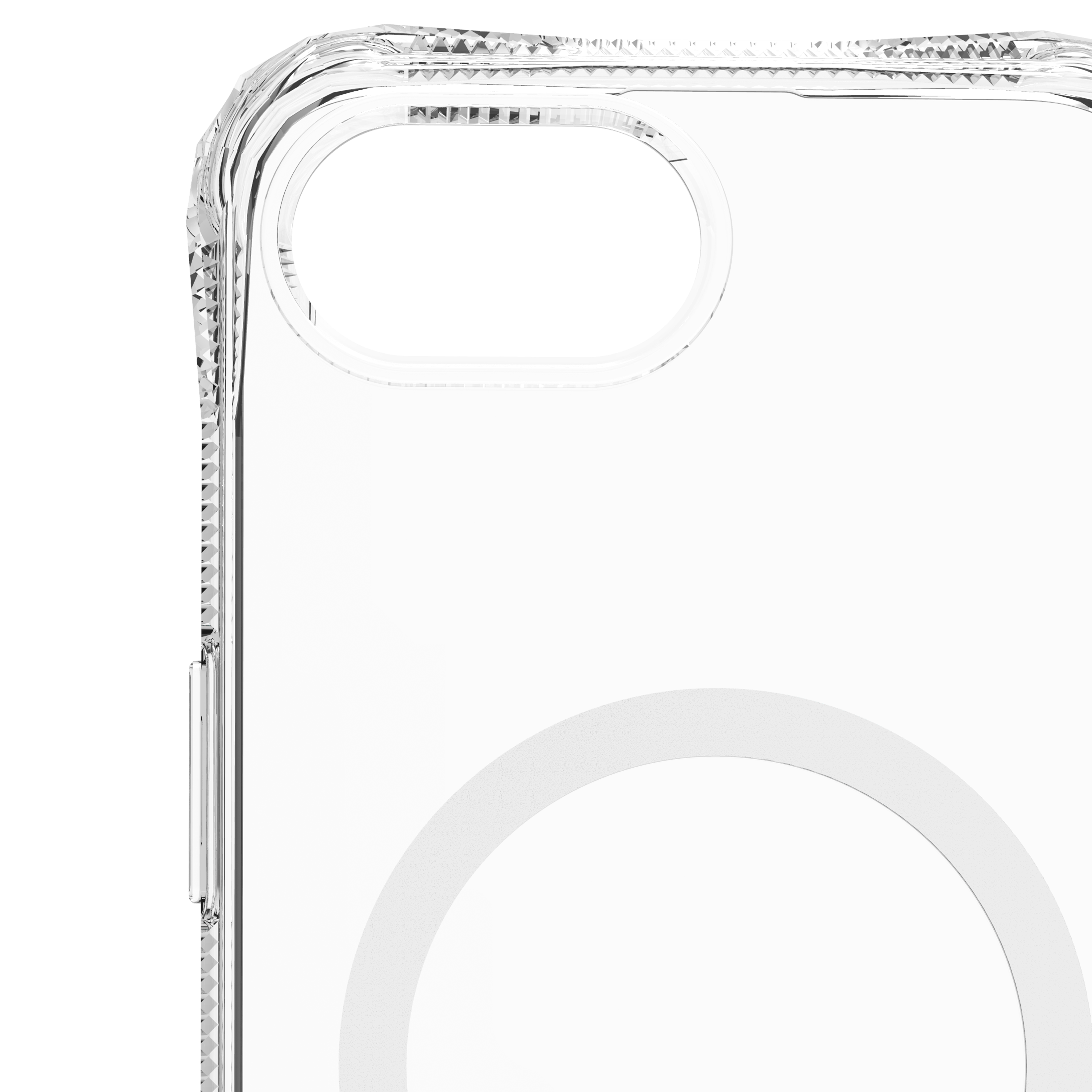 SoSkild iPhone 16e Absorb impact case met magnetische ring transparant