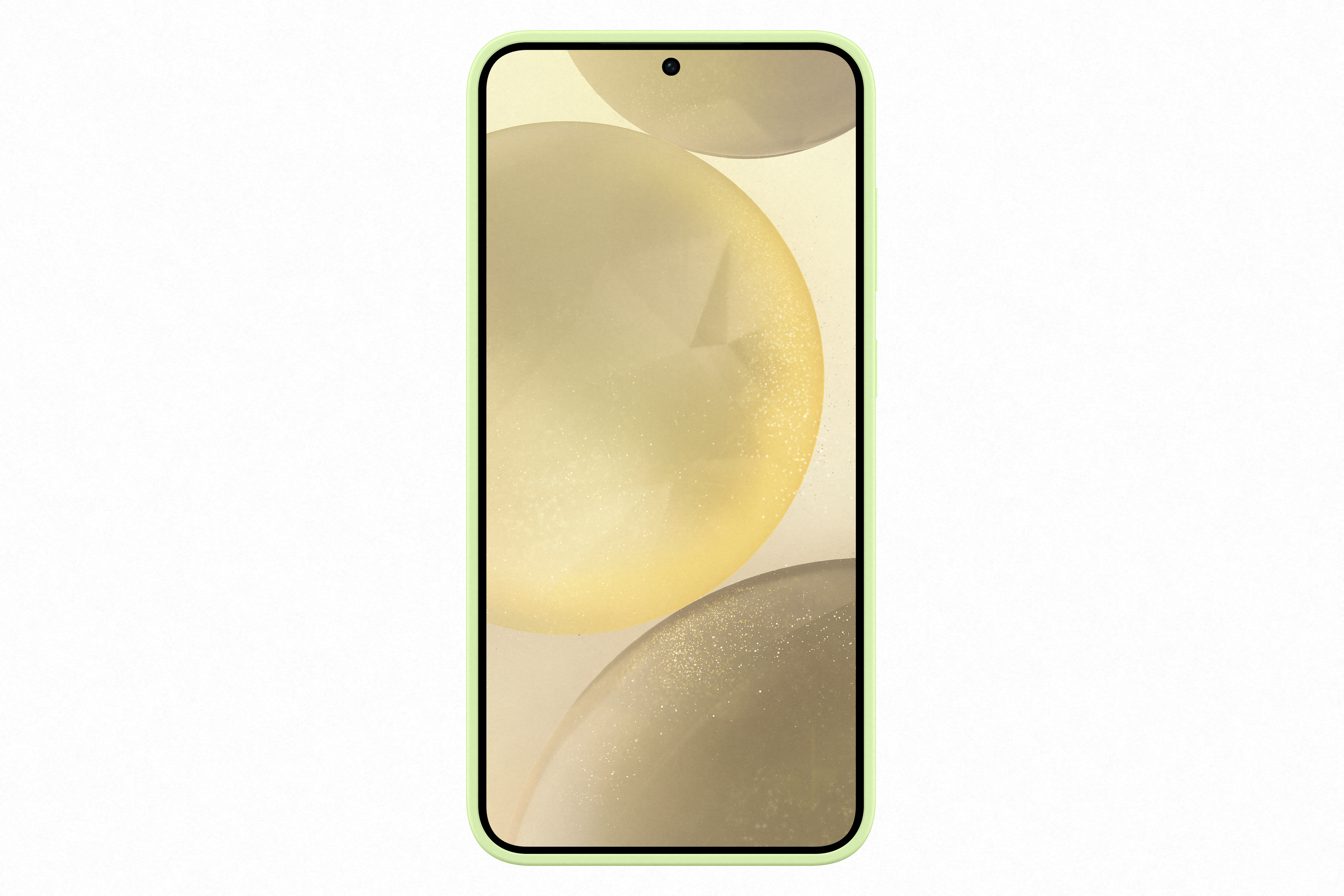 Samsung Galaxy S24+ Silicone case light green