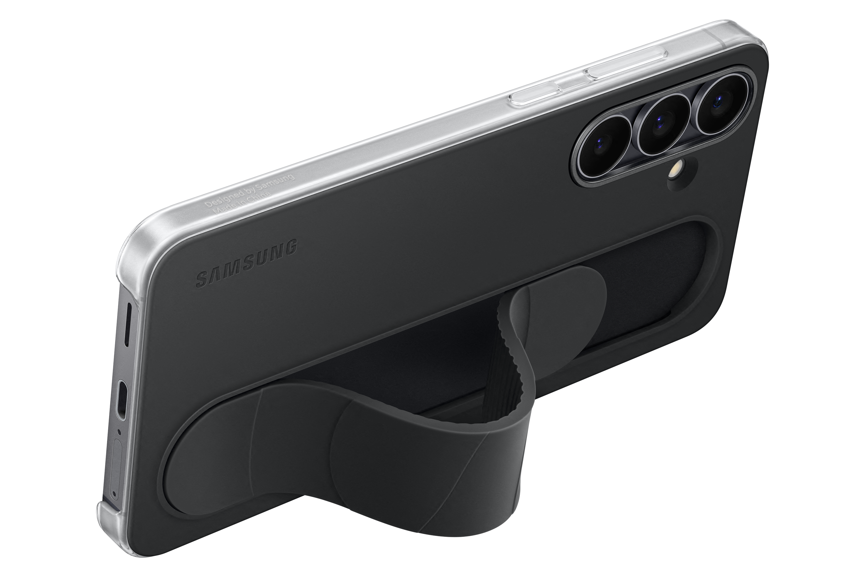 Samsung Galaxy S25 FE Standing grip case zwart