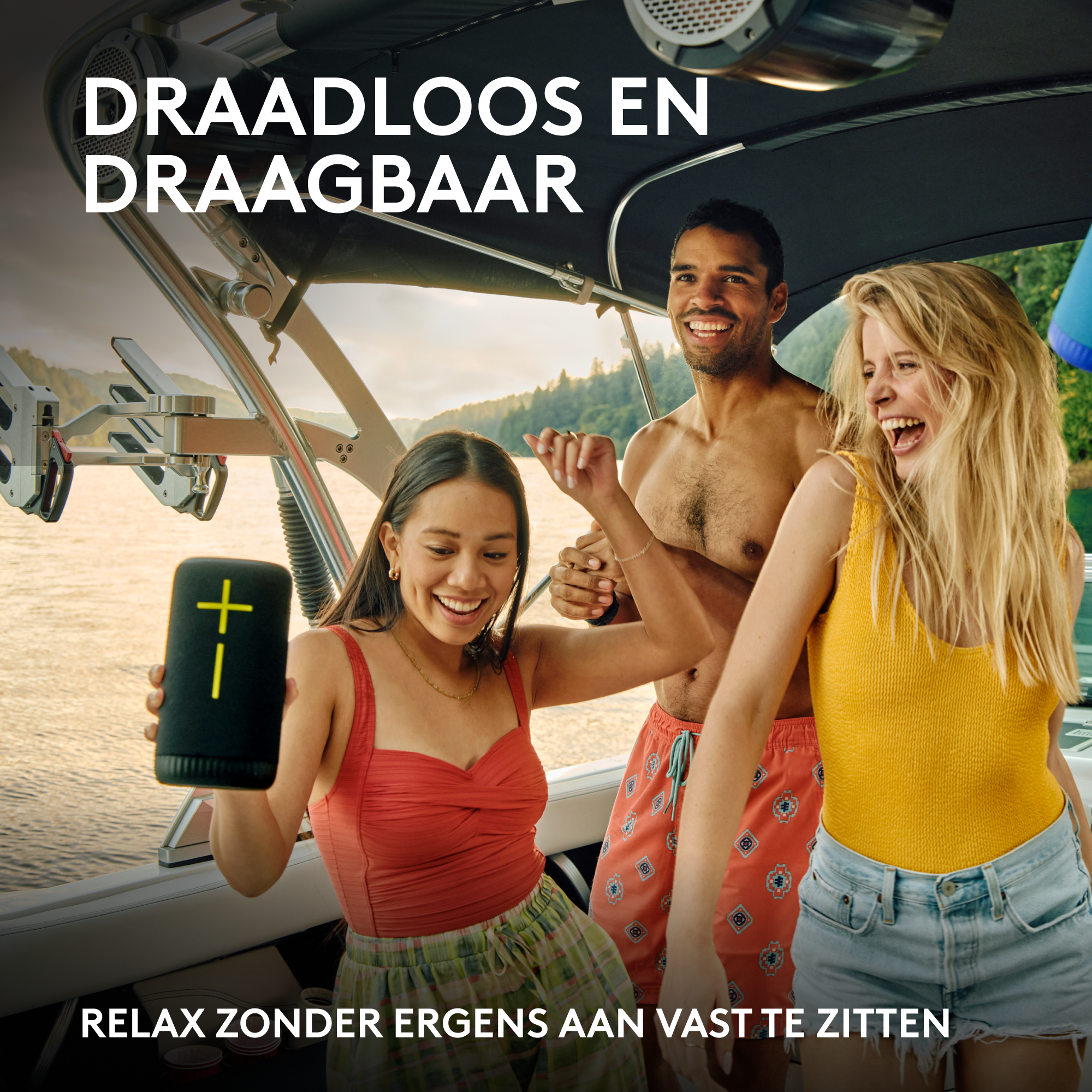 Ultimate Ears Everboom 4 bluetooth speaker blauw