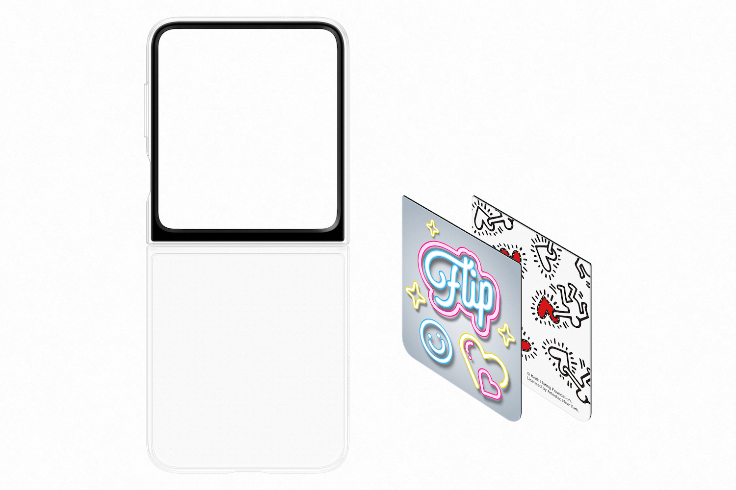 Samsung Galaxy Flip6 / Flip7 FE Flipsuit case transparant