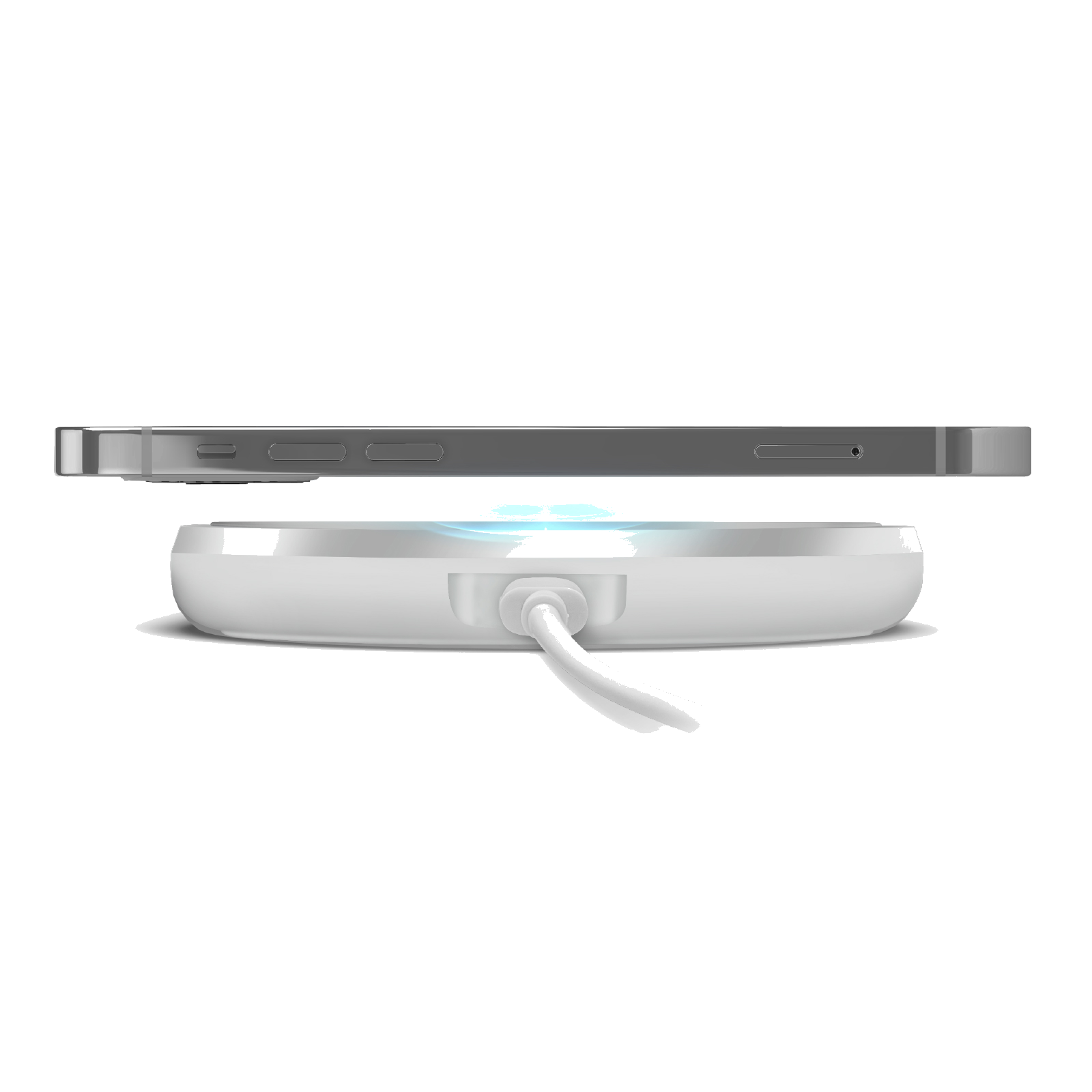 SBS Draadloze oplader 15W wit