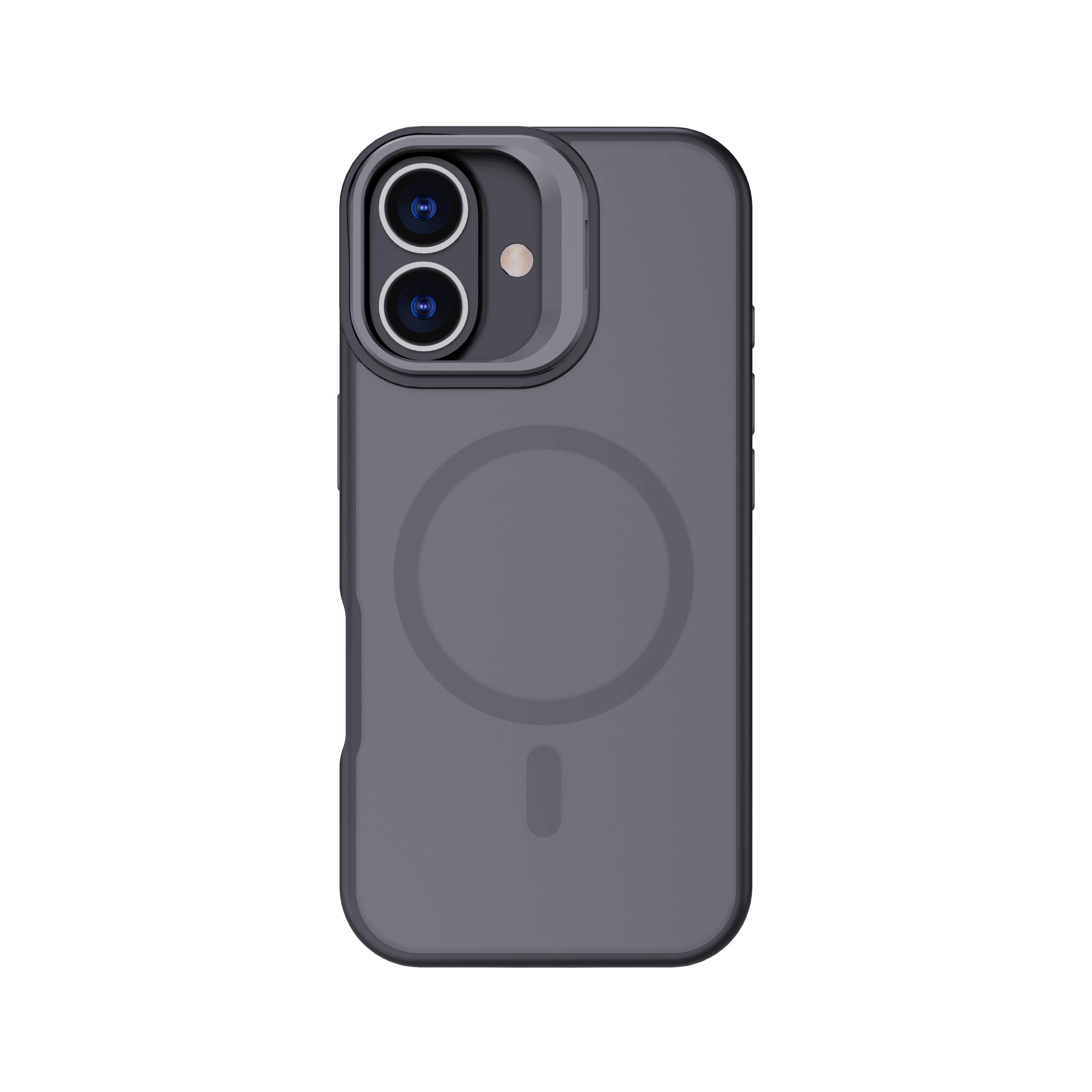 Behello iPhone 17 Stand case met magnetische ring zwart
