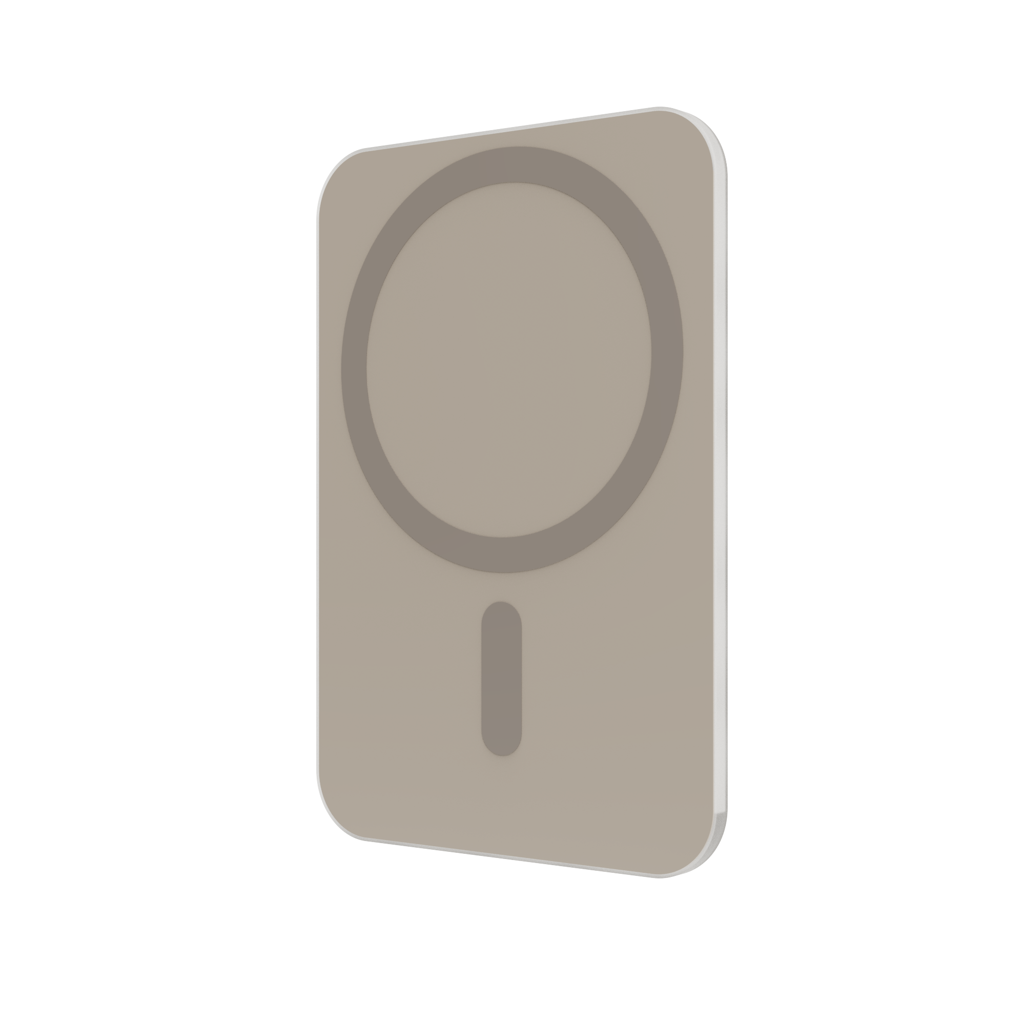 BeHello Telefoonhouder met magnetische ring grijs