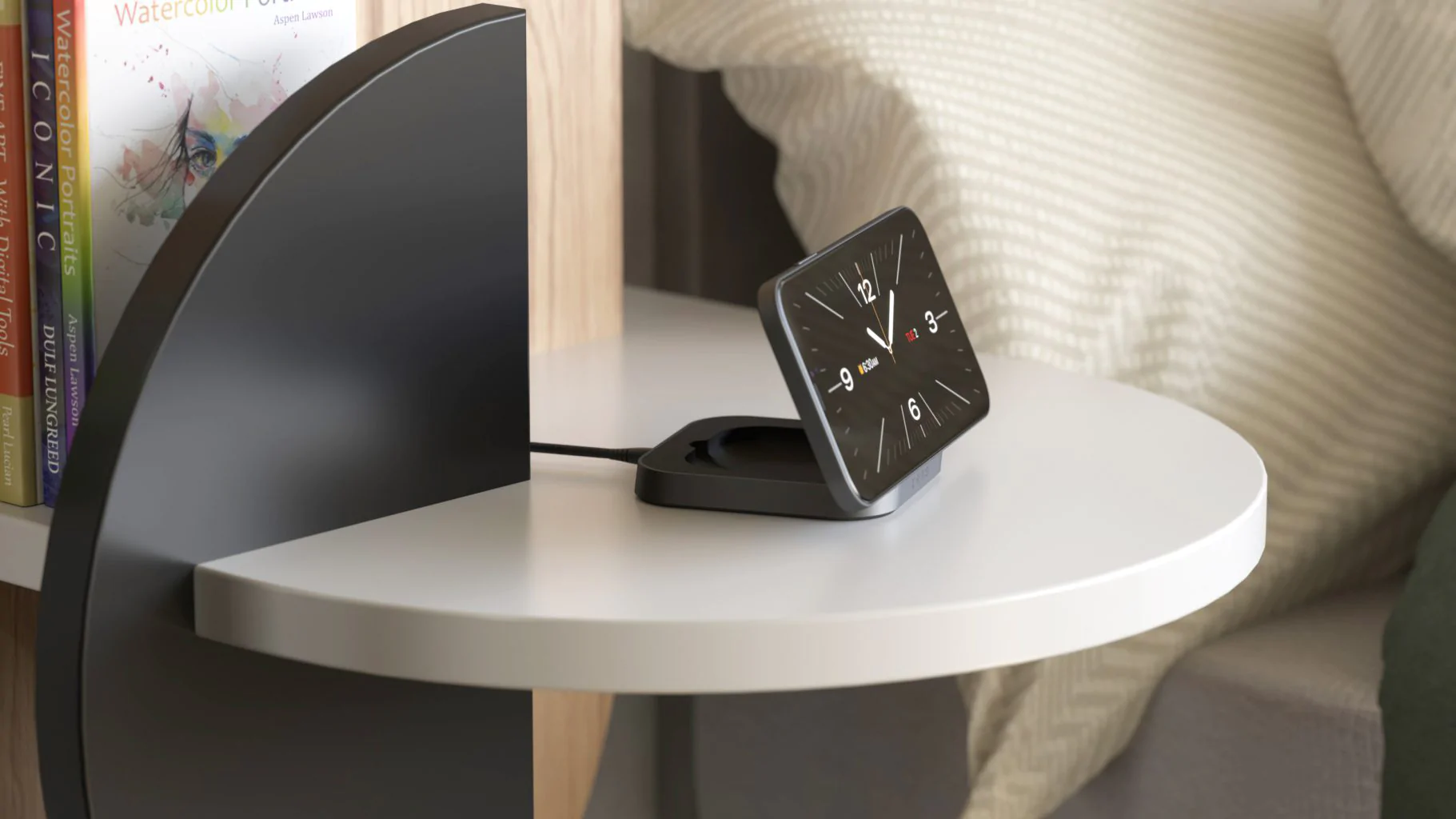 Zens Magnetic nightstand draadloze oplader 15W zwart