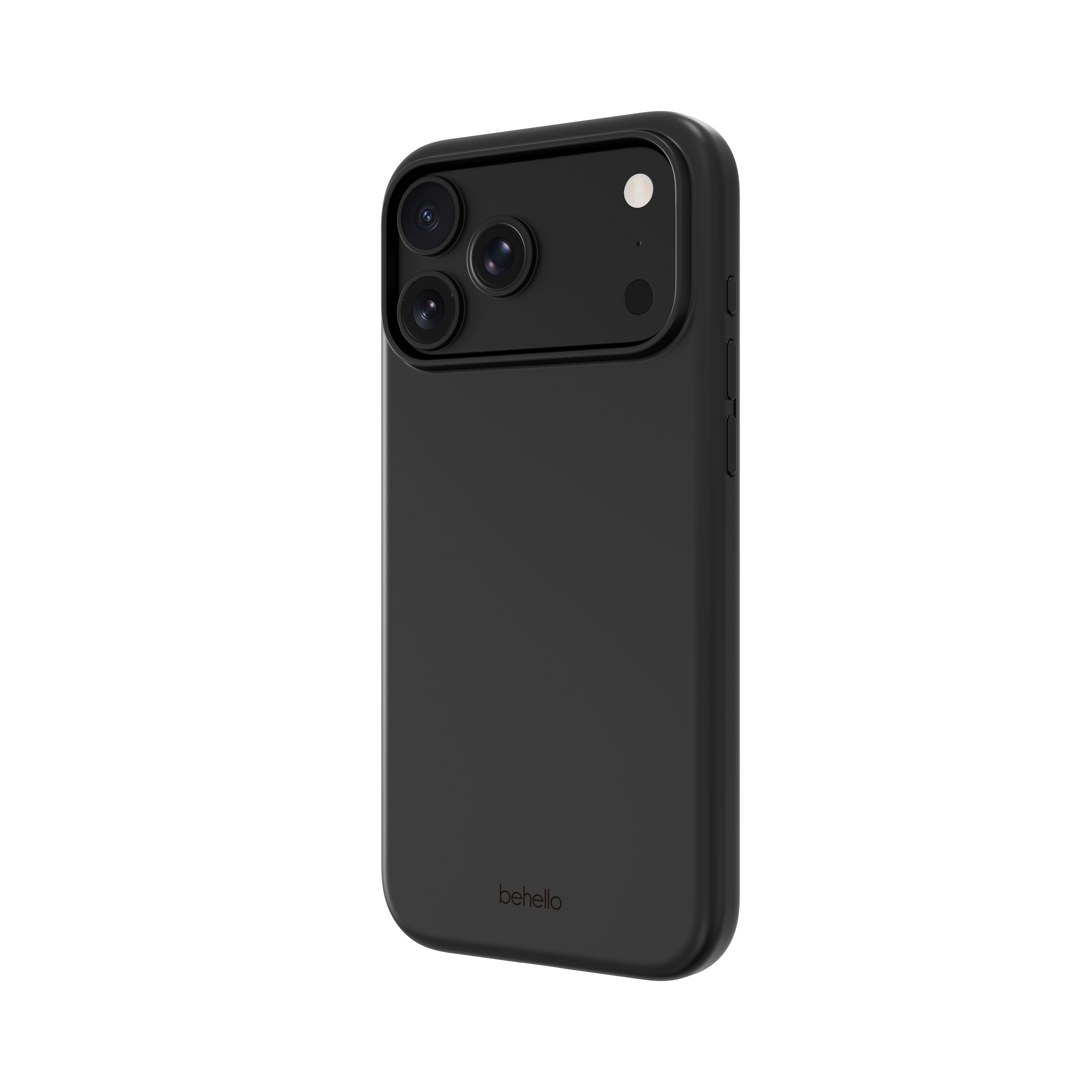 BeHello iPhone 18 Pro / 17 Pro Liquid silicone case zwart