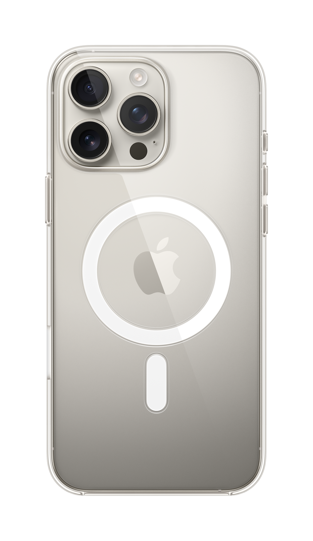 Apple iPhone 16 Pro Max Clear case met MagSafe transparant