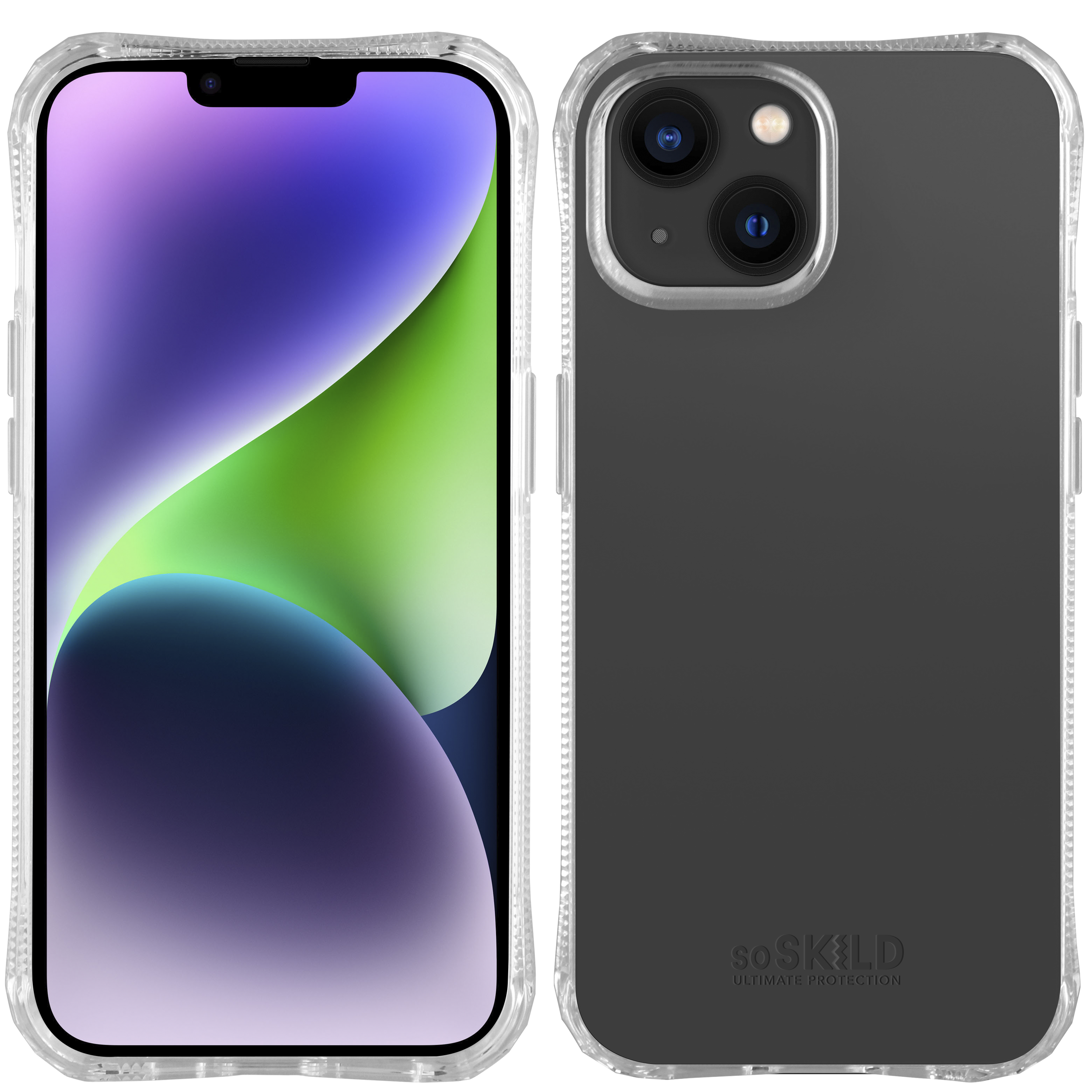 SoSkild iPhone 14 Absorb impact case transparant