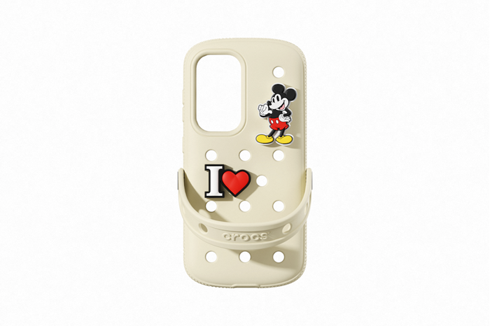 Samsung Galaxy S25+ Crocs case bone