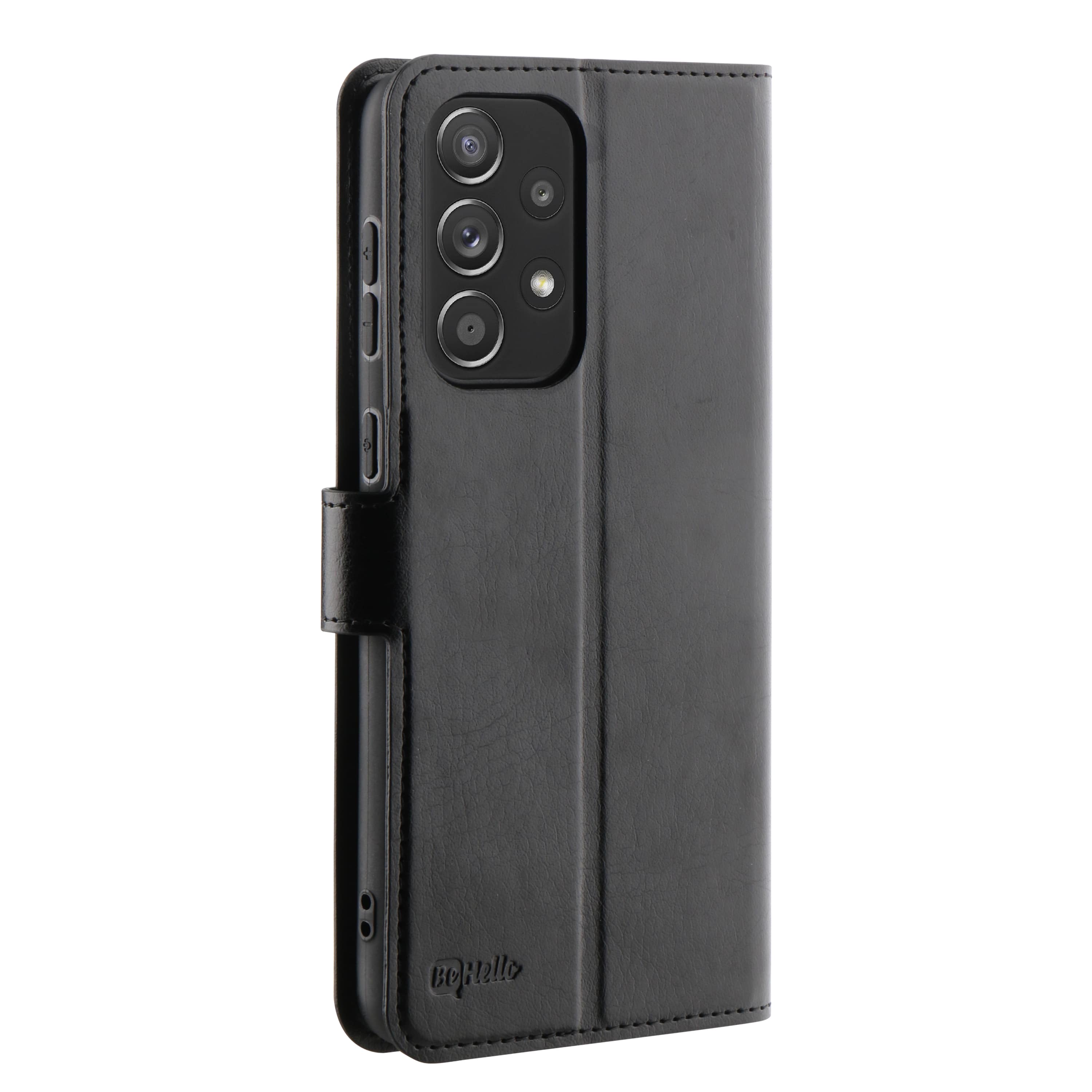 BeHello Samsung Galaxy A33 Gel wallet case zwart