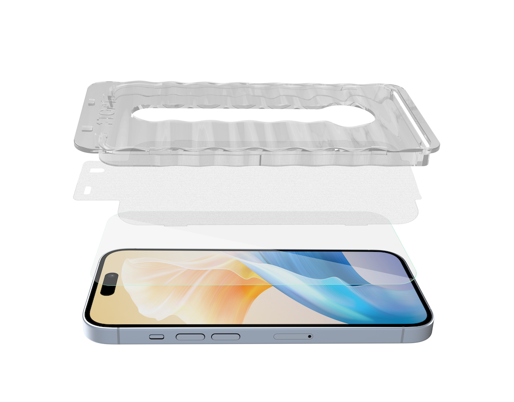 BeHello iPhone 16 Plus Privacy glass screen protector
