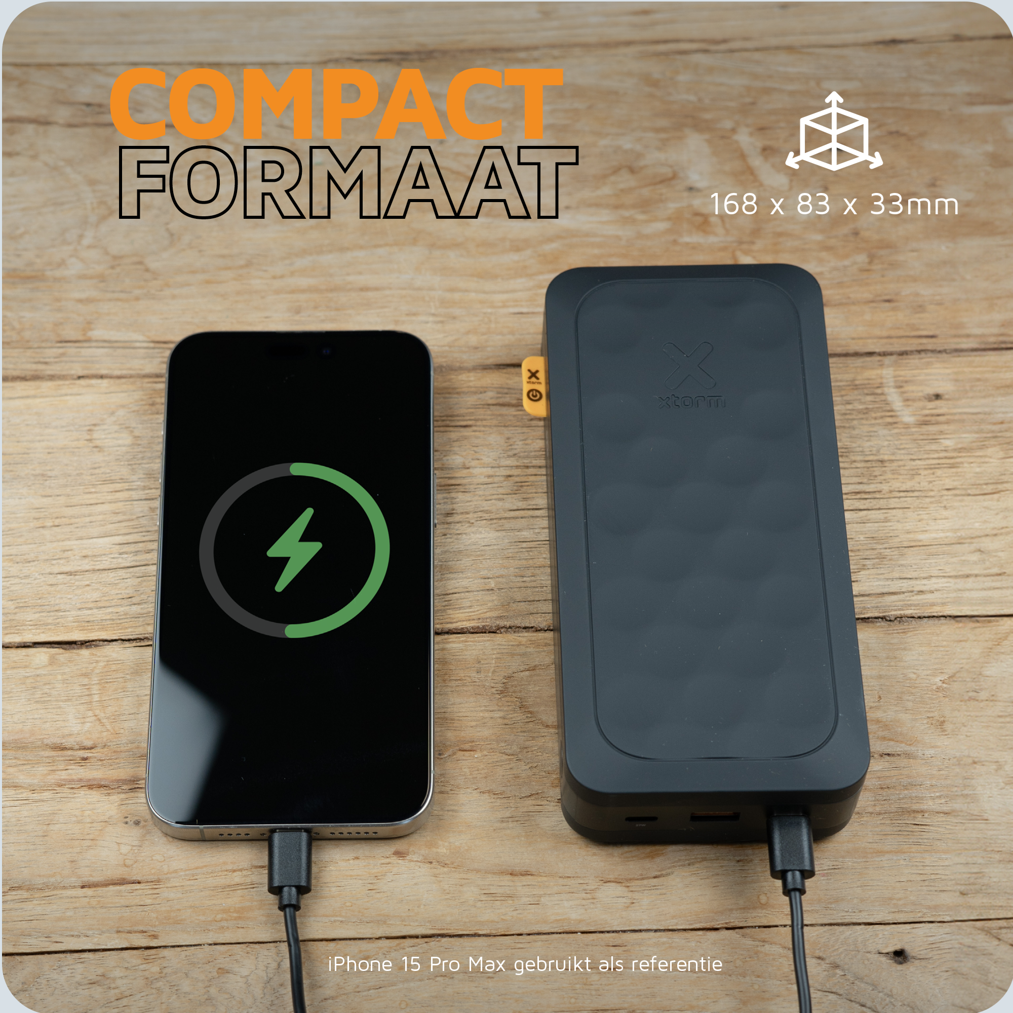Xtorm Powerbank 27.000mAh 67W zwart