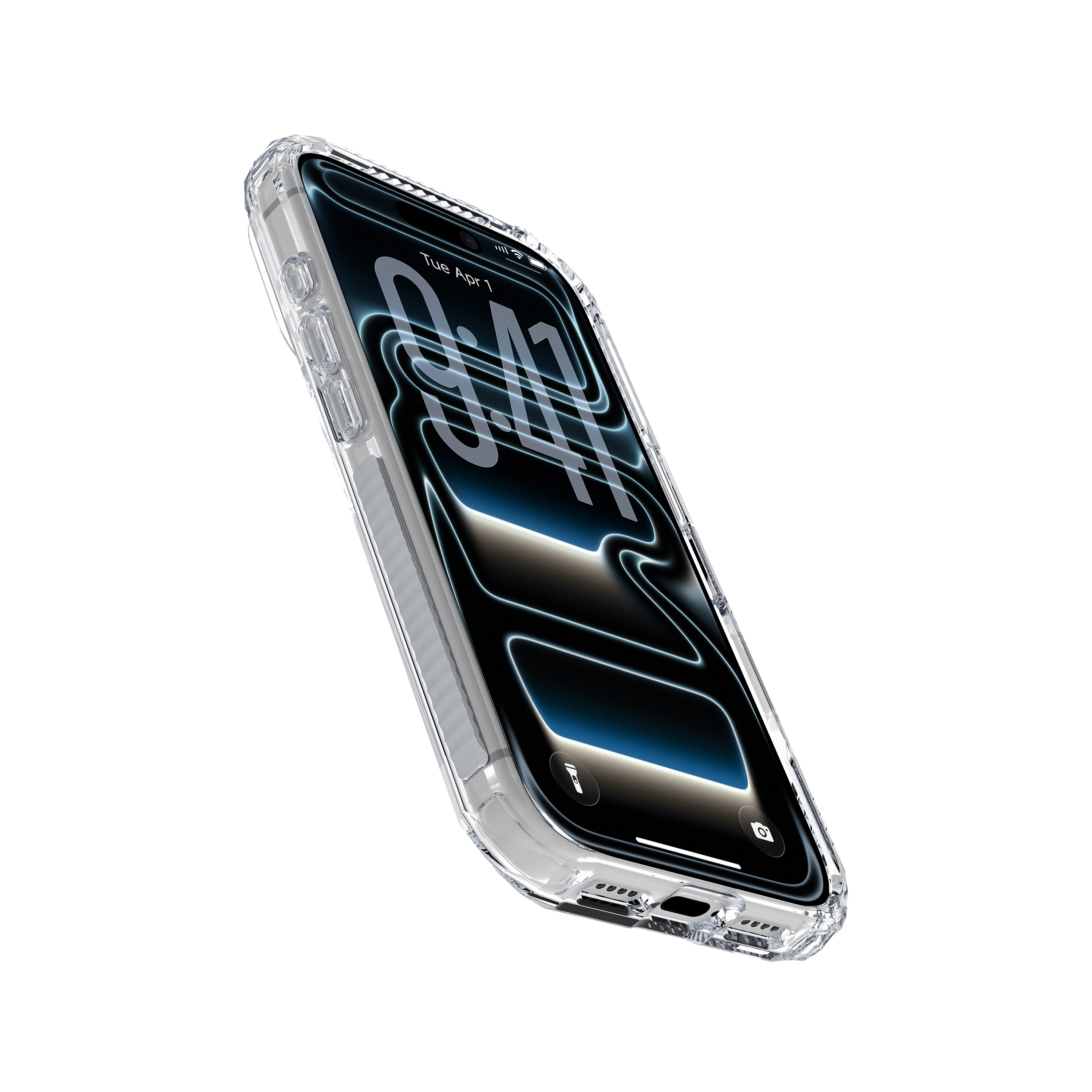 SoSkild iPhone 18 Pro / 17 Pro Defend heavy impact case met magnetische ring transparant