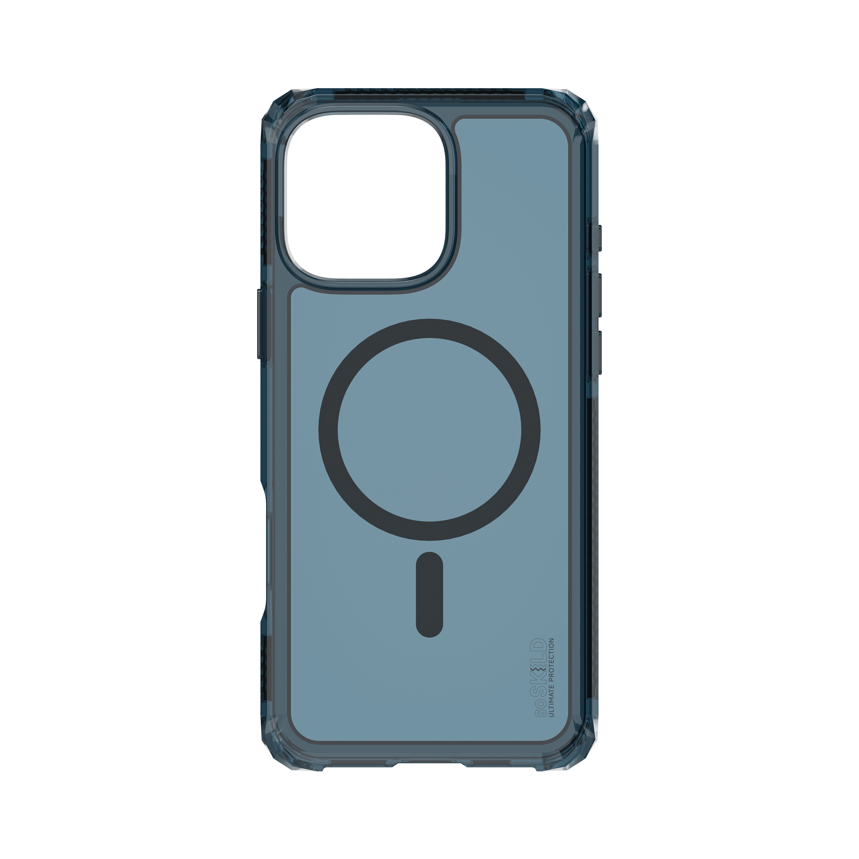 SoSkild iPhone 16 Pro Max Defend heavy impact case met magnetische ring grijs